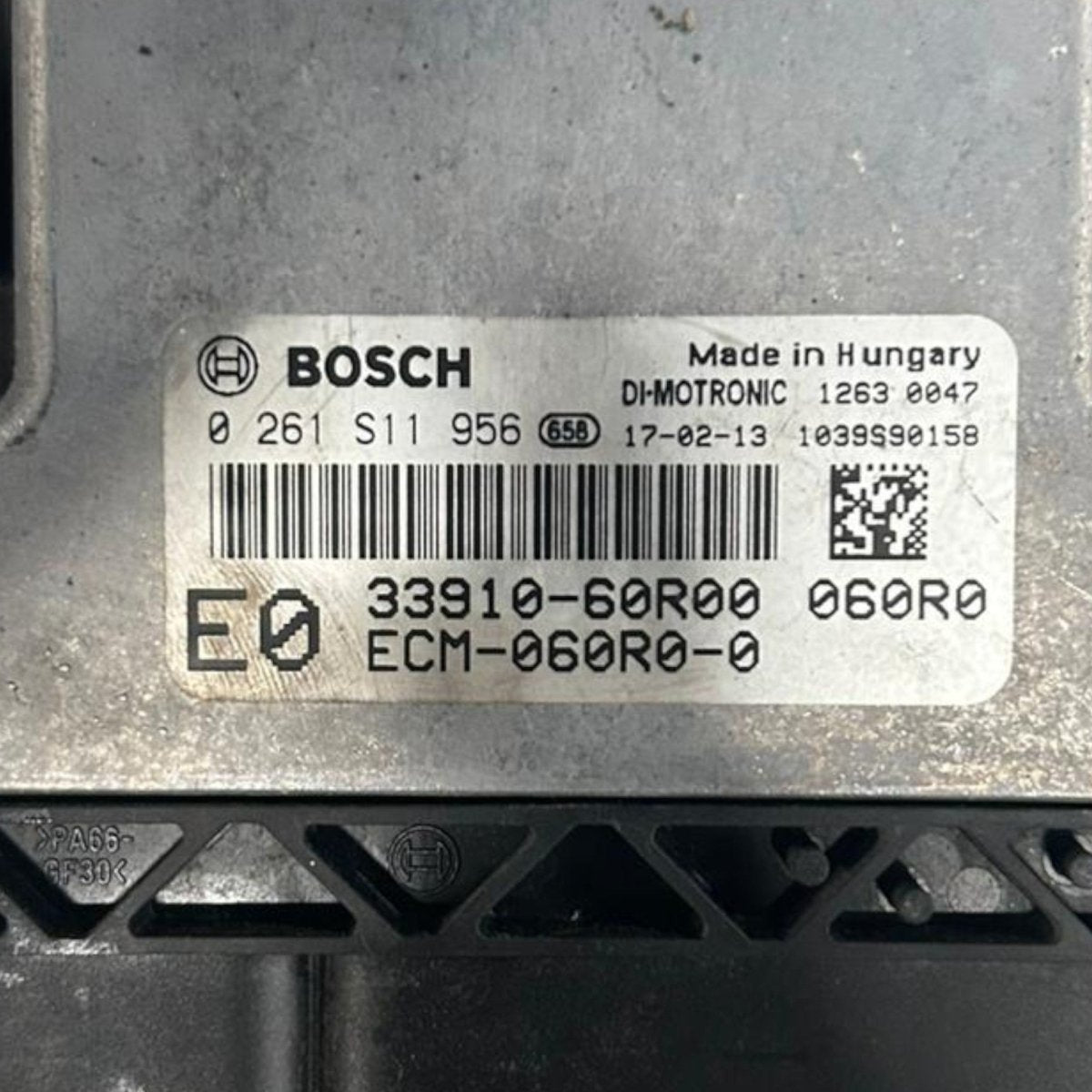 Centralina ecu motore suzuki sx4 s - cross 1.4 benzina cod:33910 - 60R00 (2022 >) - F&P CRASH SRLS - Ricambi Usati