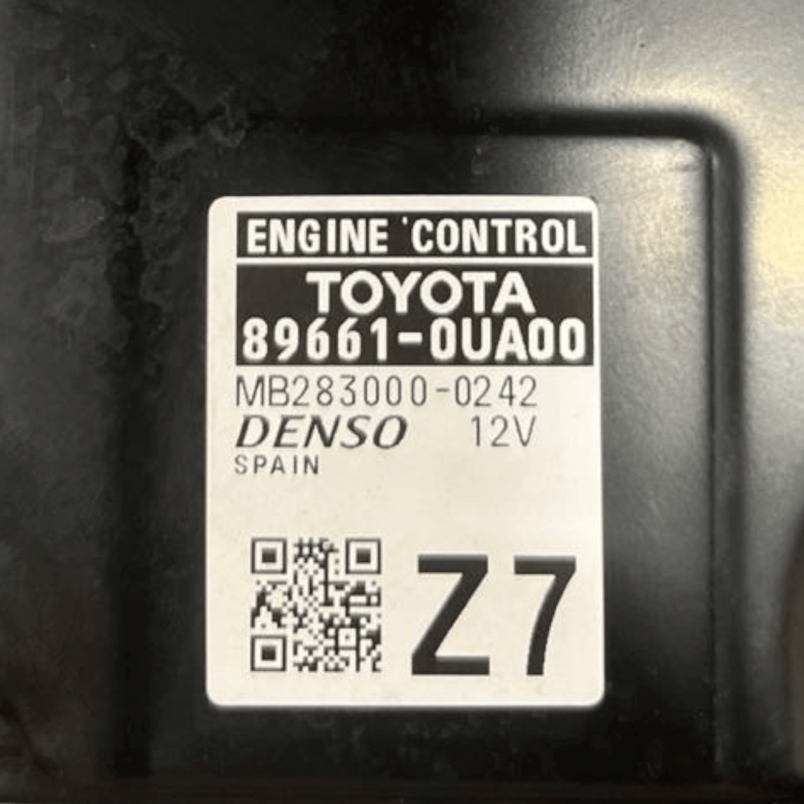 Centralina Ecu Motore Toyota Yaris Cross 1.5 Benzina / Hybrid (2020 - ) cod: 89661 - 0UA00 - F&P CRASH SRLS - Ricambi Usati