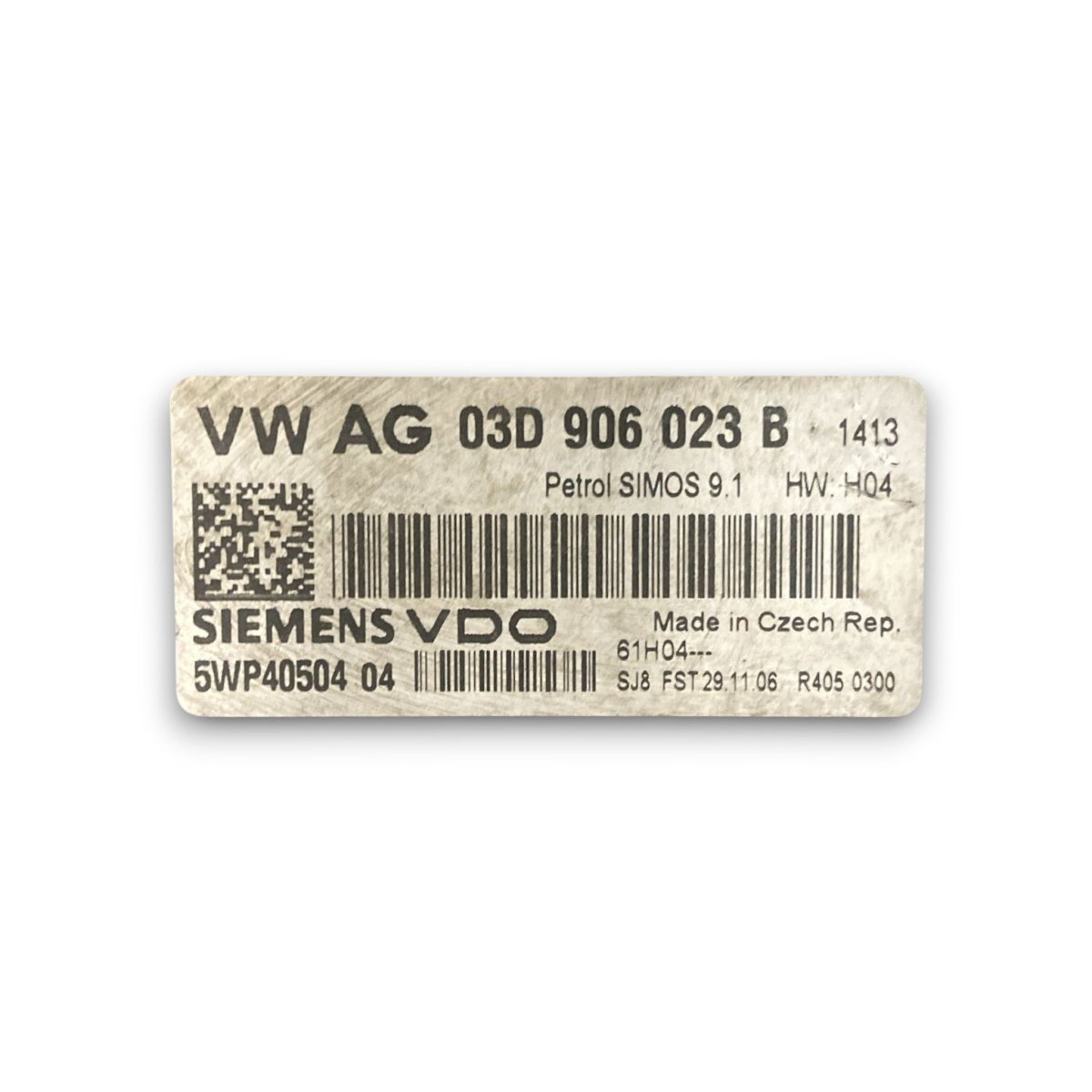 Centralina ecu motore volkswagen polo VI cod . 5wp40504 1.6 diesel (2017 >) - F&P CRASH SRL - Ricambi Usati