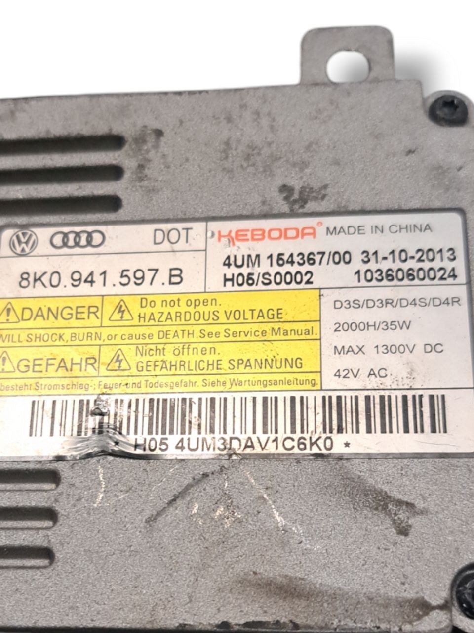 Centralina fari Xenon led Audi A3 8V (2012 - 2020) COD:8k0941597b - F&P CRASH SRLS - Ricambi Usati