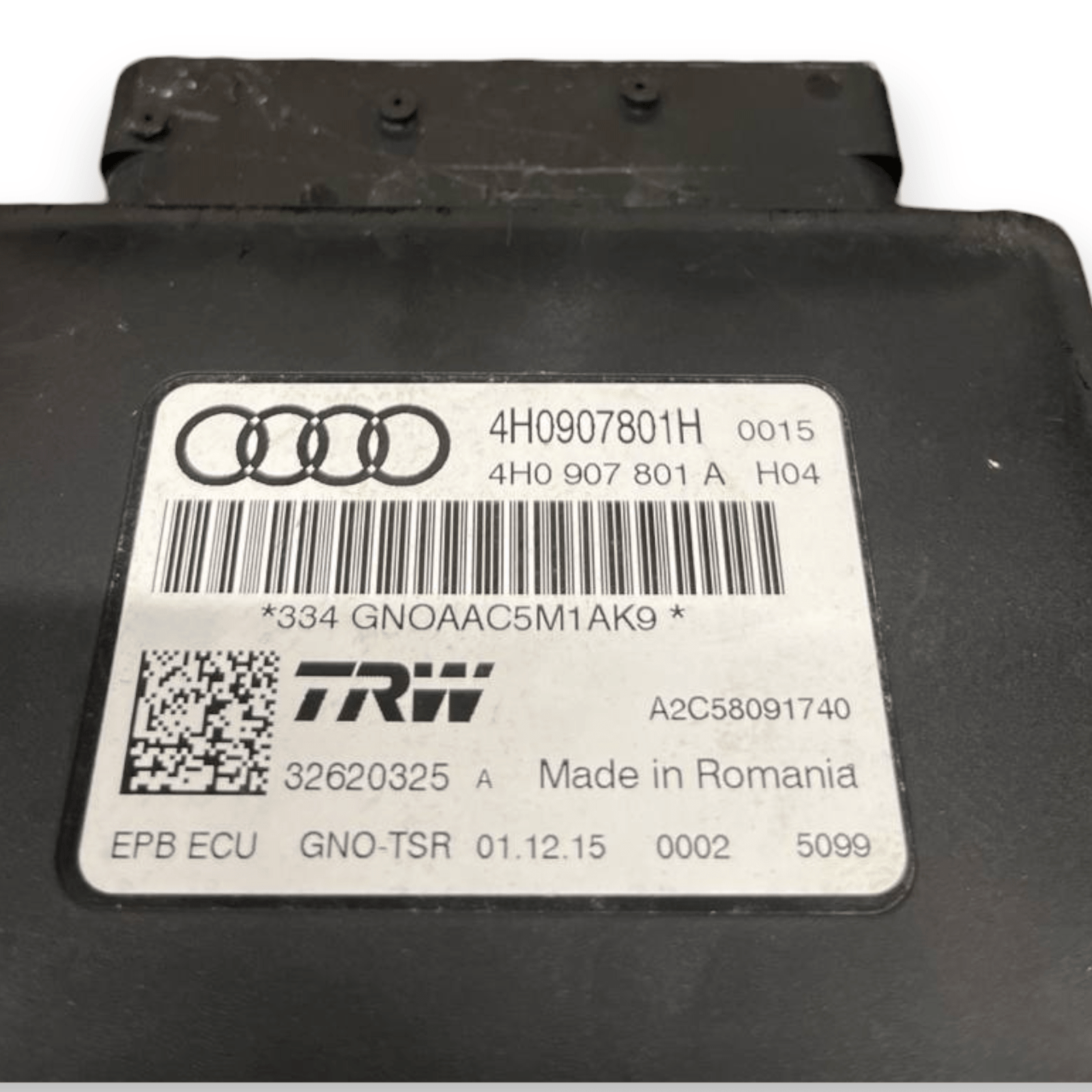 Centralina Freno a Mano / Stazionamento Audi A6 C7 (2011 al 2018) cod: 4H0907801H - F&P CRASH SRLS - Ricambi Usati