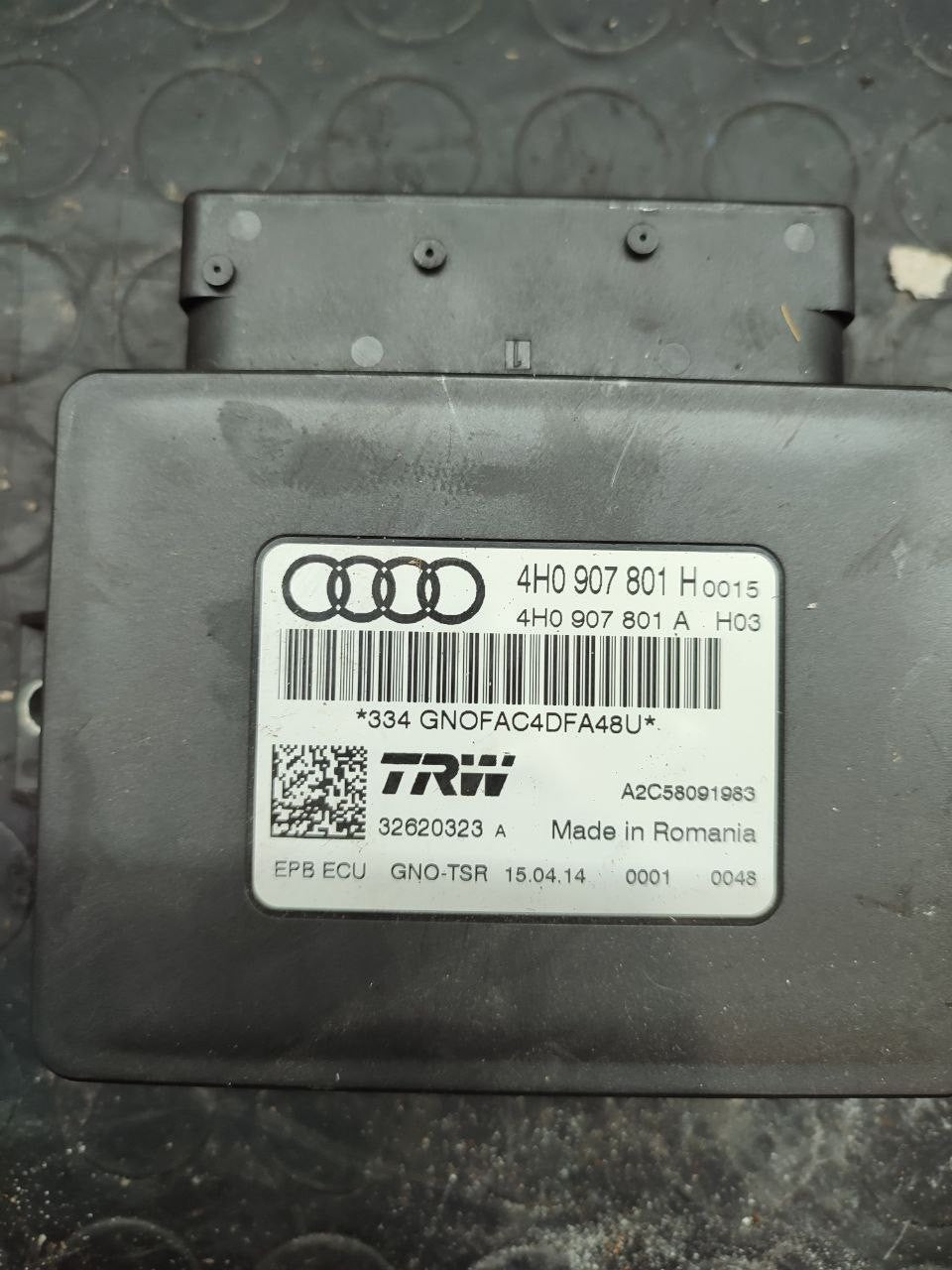 Centralina freno di stazionamento Audi A8 ( D4 ) cod 4h0907801h - F&P CRASH SRLS - Ricambi Usati