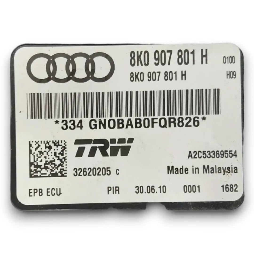 Centralina freno di stazionamento elettromeccanico Audi Q5 8R 2008–2017 OEM 8K0907801H - F&P CRASH SRL - Ricambi Usati
