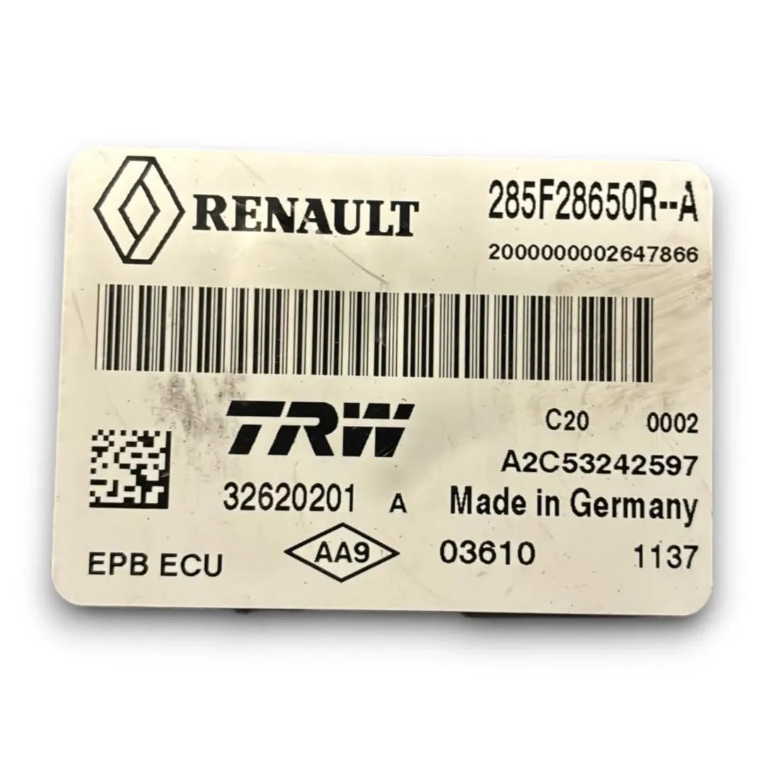 Dettaglio Centralina freno di stazionamento elettromeccanico Renault Scenic 2009–2013 OEM 285F27077R - foto 3