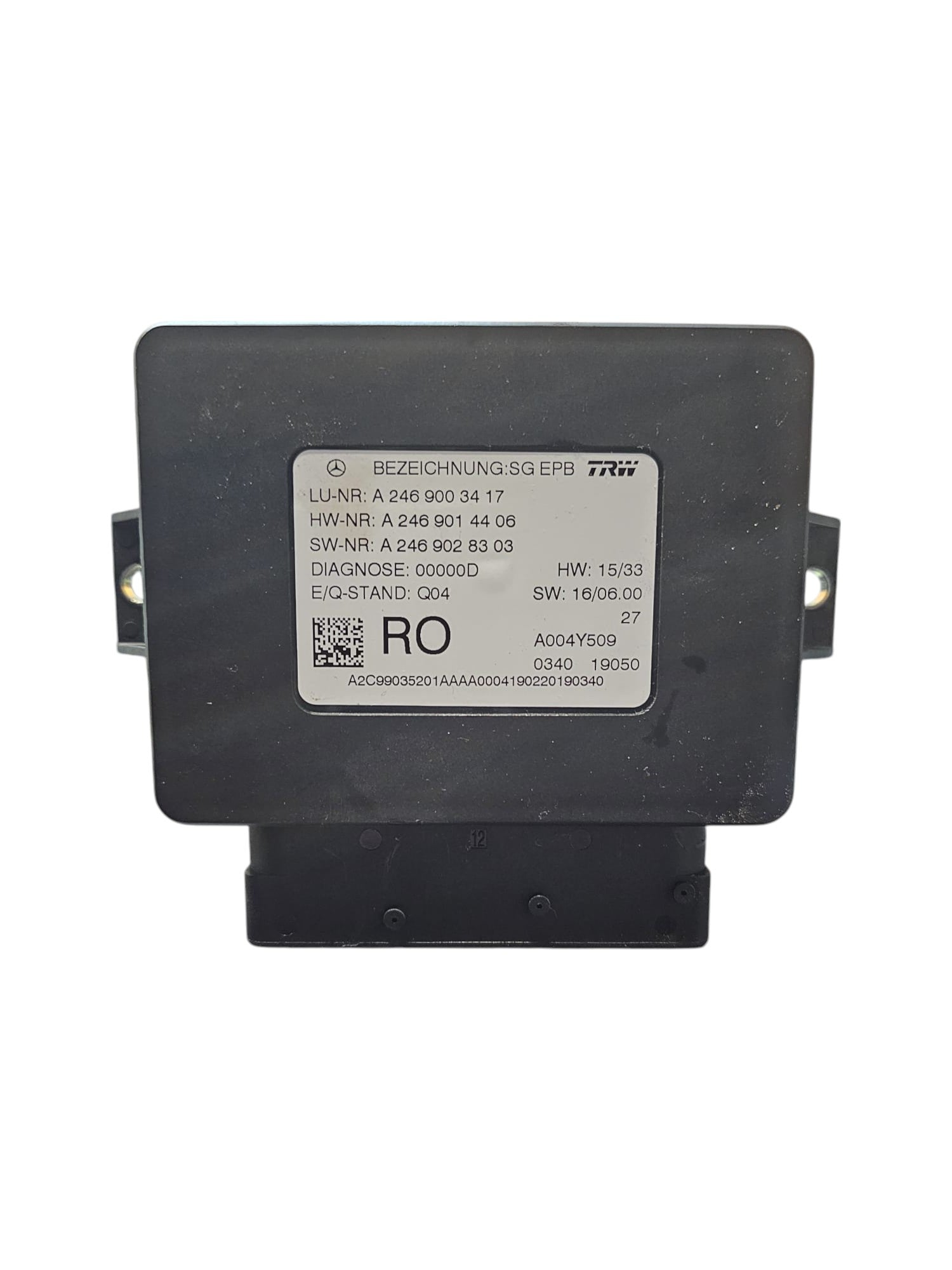 Centralina Freno Di Stazionamento Mercedes GLA X156 Cod:A2469003417 (2013 - 2019) - F&P CRASH SRLS - Ricambi Usati