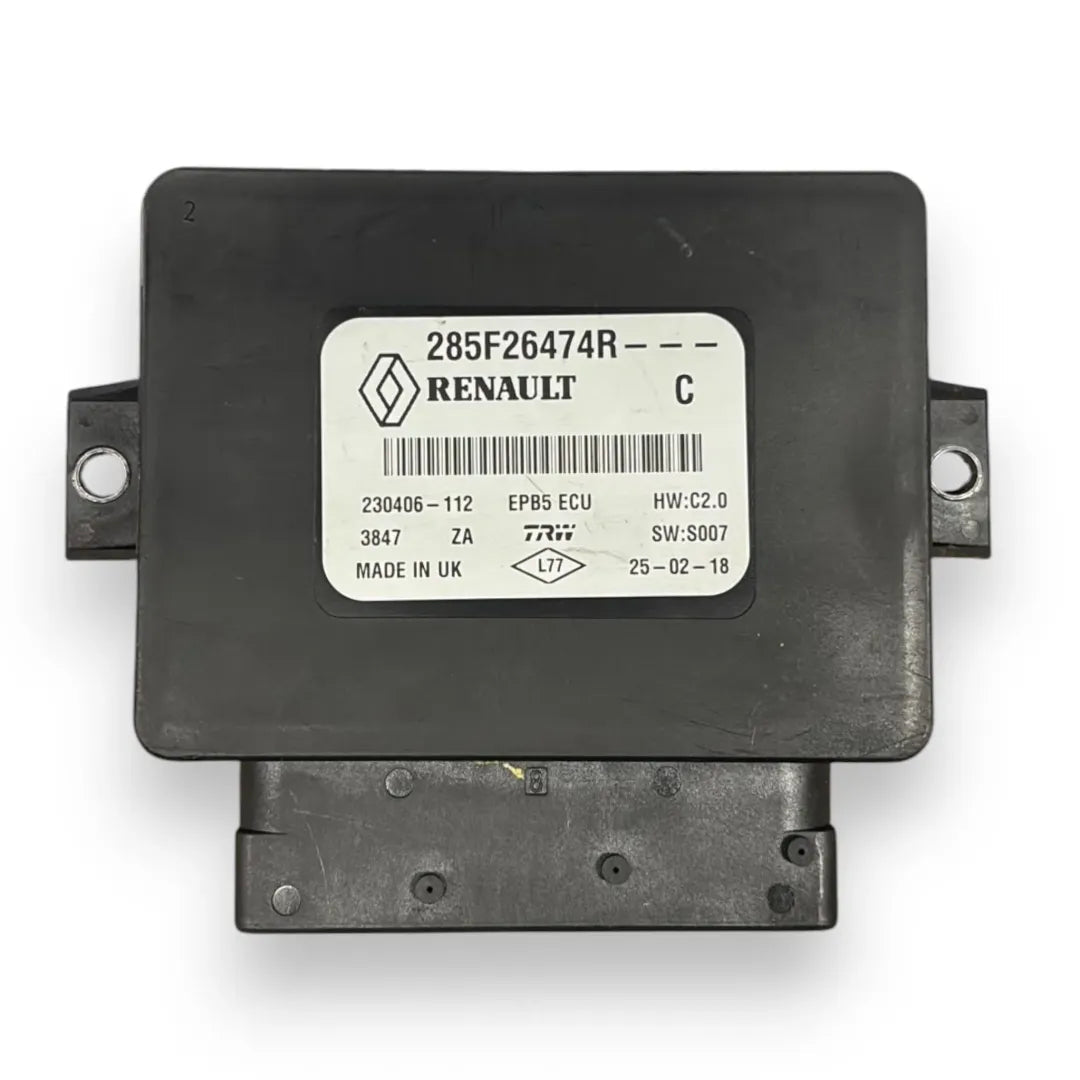 Centralina freno di stazionamento elettromeccanico Renault Kadjar 2015–2019 OEM 285F27871R
