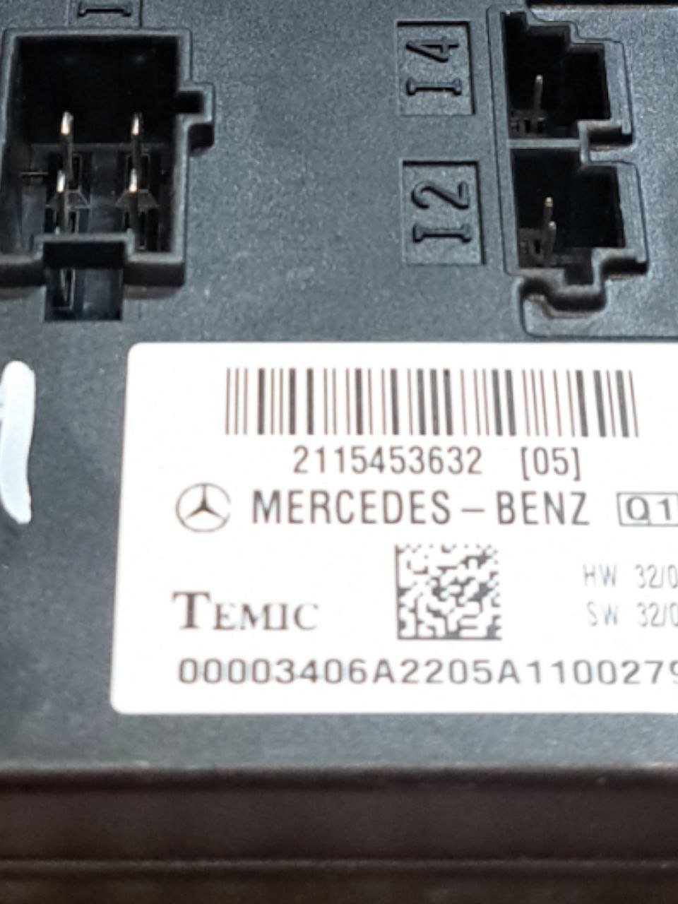 Centralina fusibili SAM Mercedes CLS W219 320 cdi (2007) COD:2115453632 - F&P CRASH SRLS - Ricambi Usati