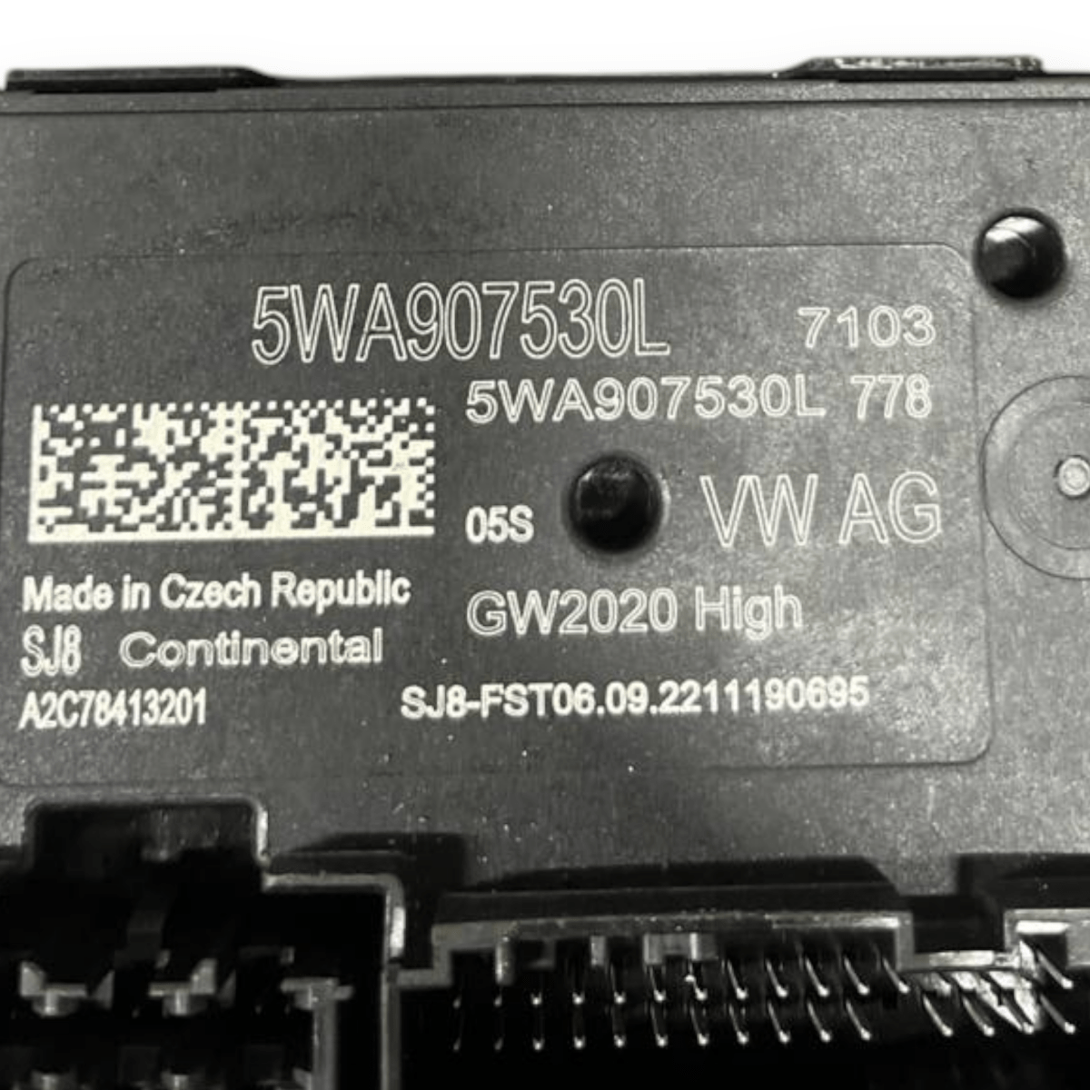 Centralina Gateway Skoda Octavia IV (2019 al 2023) cod: 5WA907530L - F&P CRASH SRLS - Ricambi Usati