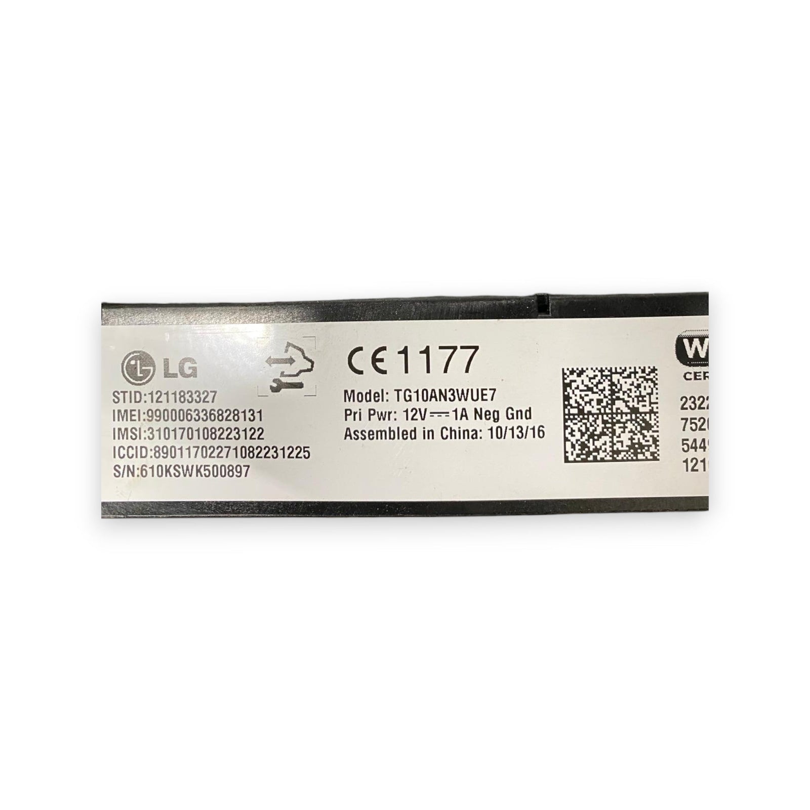 Centralina hotspot wi - fi Opel Corsa E (2014 - 2019) Cod: TG10AN3WUE7 - F&P CRASH SRLS - Ricambi Usati