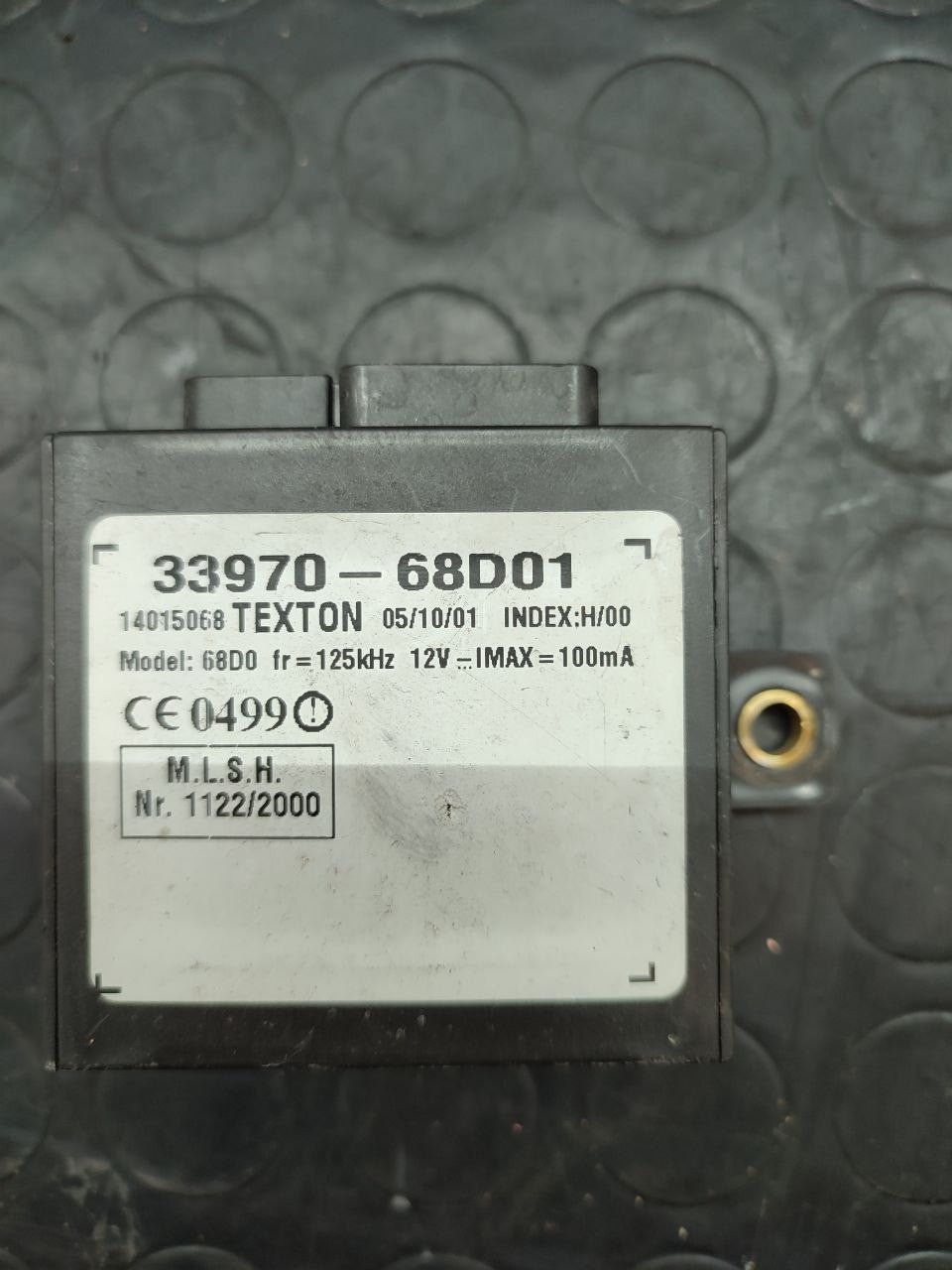 Centralina immobilizer Suzuki Grand Vitara 2005 cod 33970-68d01 - F&P CRASH SRLS - Ricambi Usati