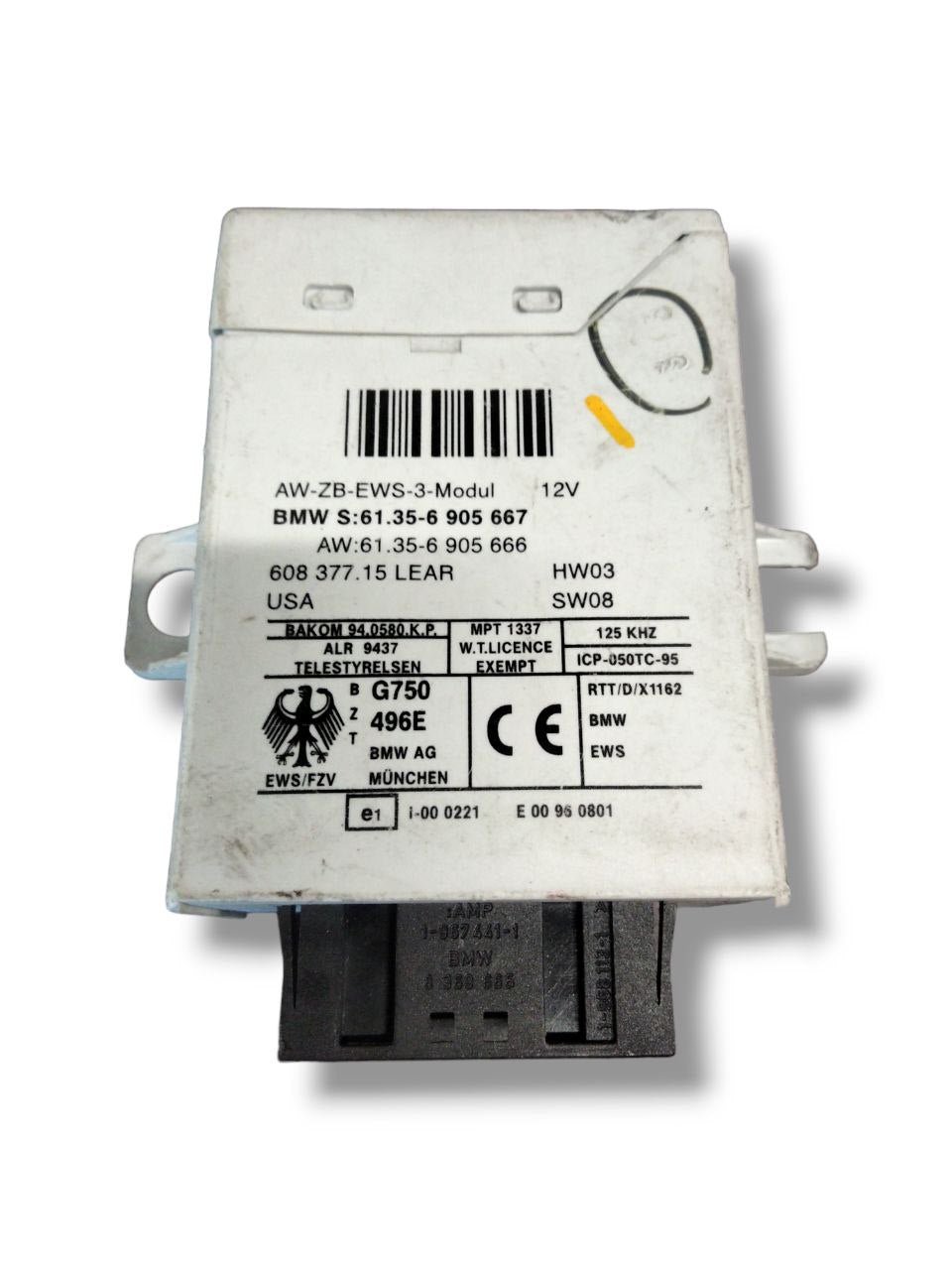 Centralina Immobilizzatore Bmw X5 E53 (1999 - 2006) cod.6905667 - 6905666 - F&P CRASH SRLS - Ricambi Usati