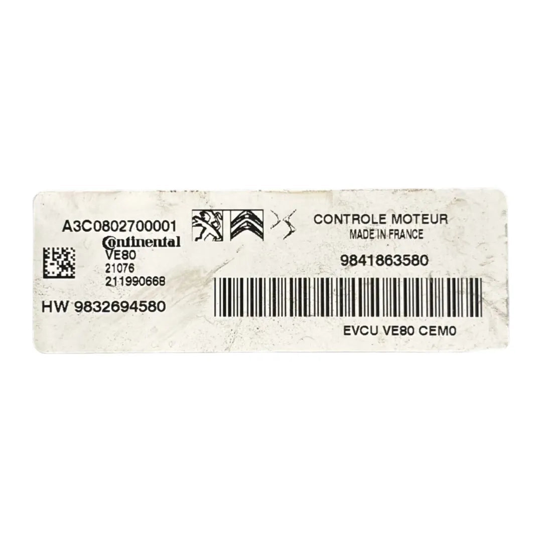 Dettaglio Centralina iniezione Opel Corsa F 2019–2024 OEM 1684486380 - foto 3