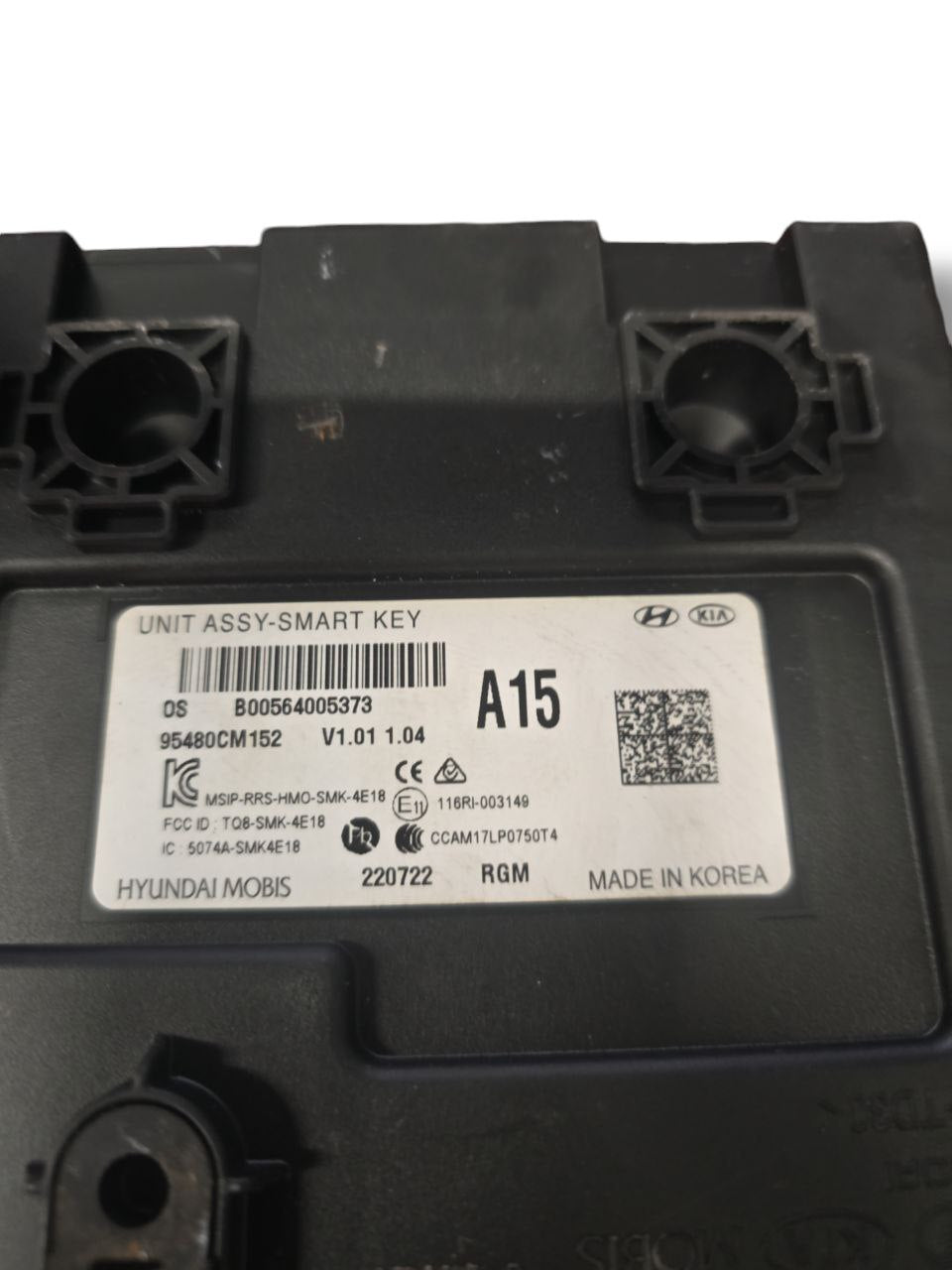 Centralina Keyless Hyundai Kona Cod :95480 - cm152 (2017>) - F&P CRASH SRLS - Ricambi Usati