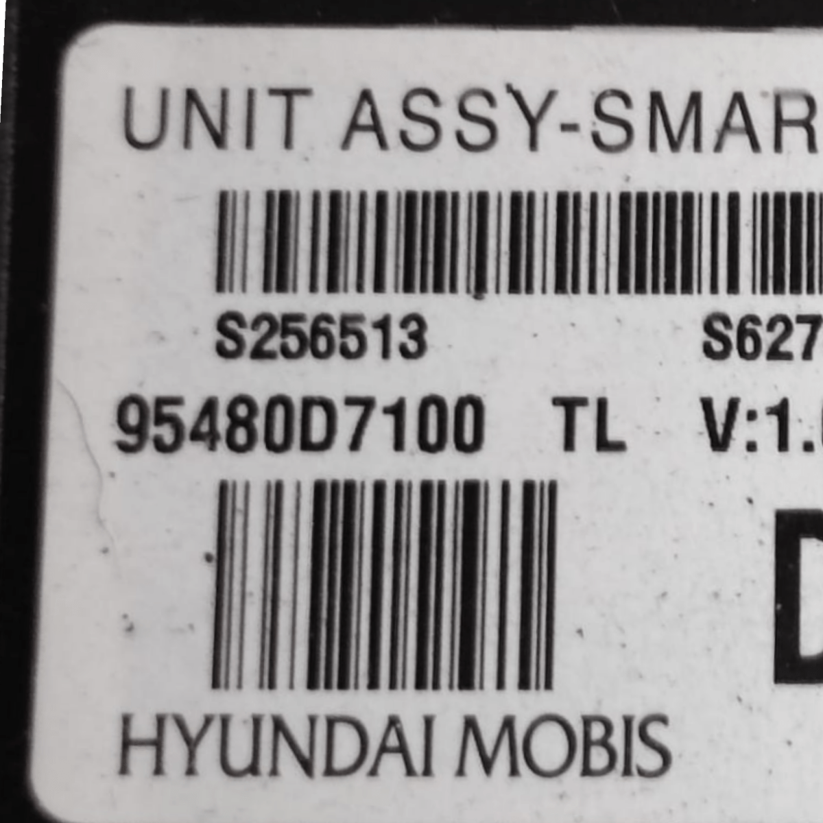 Centralina keyless hyundai tucson tl cod: 95480d7100 (2015 - 2020) - F&P CRASH SRLS - Ricambi Usati
