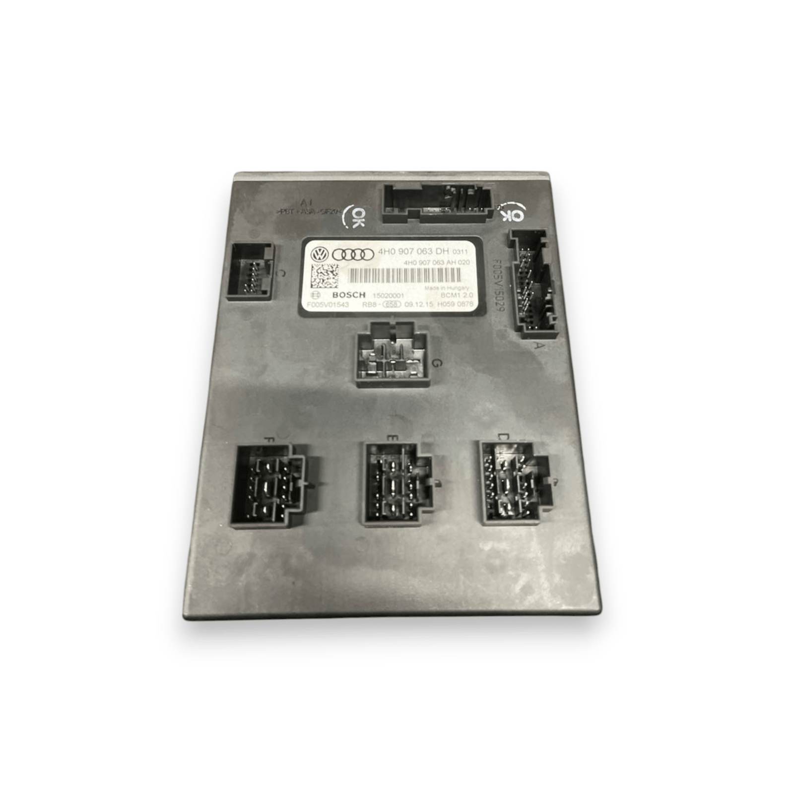 Centralina / Modulo Comfort Audi A6 C7 2.0 Diesel (2011 al 2018) cod: 4H0907063DH - F&P CRASH SRLS - Ricambi Usati