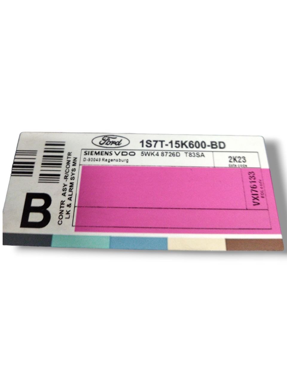 Centralina / Modulo comfort Ford Focus mk1 1.8 diesel (1998 - 2005) cod.1S7T - 15K600 - FC - F&P CRASH SRLS - Ricambi Usati