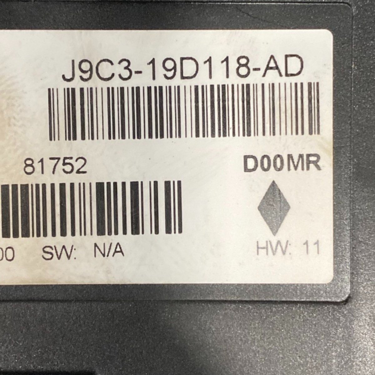 Centralina / modulo comfort jaguar i - pace Cod: j9d3 - 19d118 - ad (2018 - ) - F&P CRASH SRLS - Ricambi Usati
