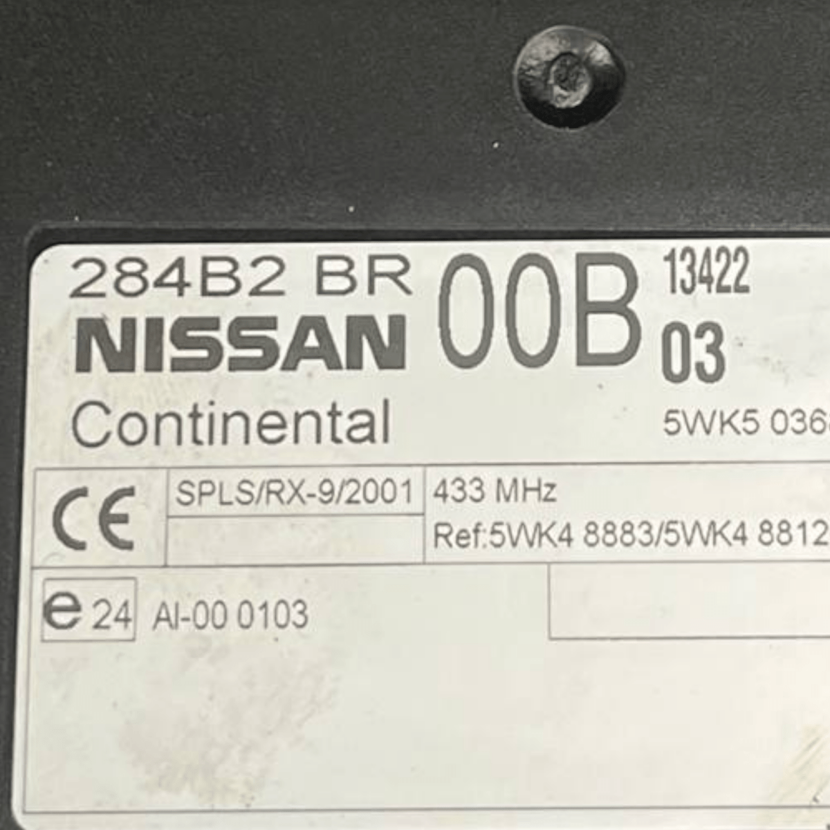 Centralina / Modulo Comfort Nissan Qashqai J10 1.6 Diesel (2006 al 2014) cod: 284B2BR00B - F&P CRASH SRLS - Ricambi Usati