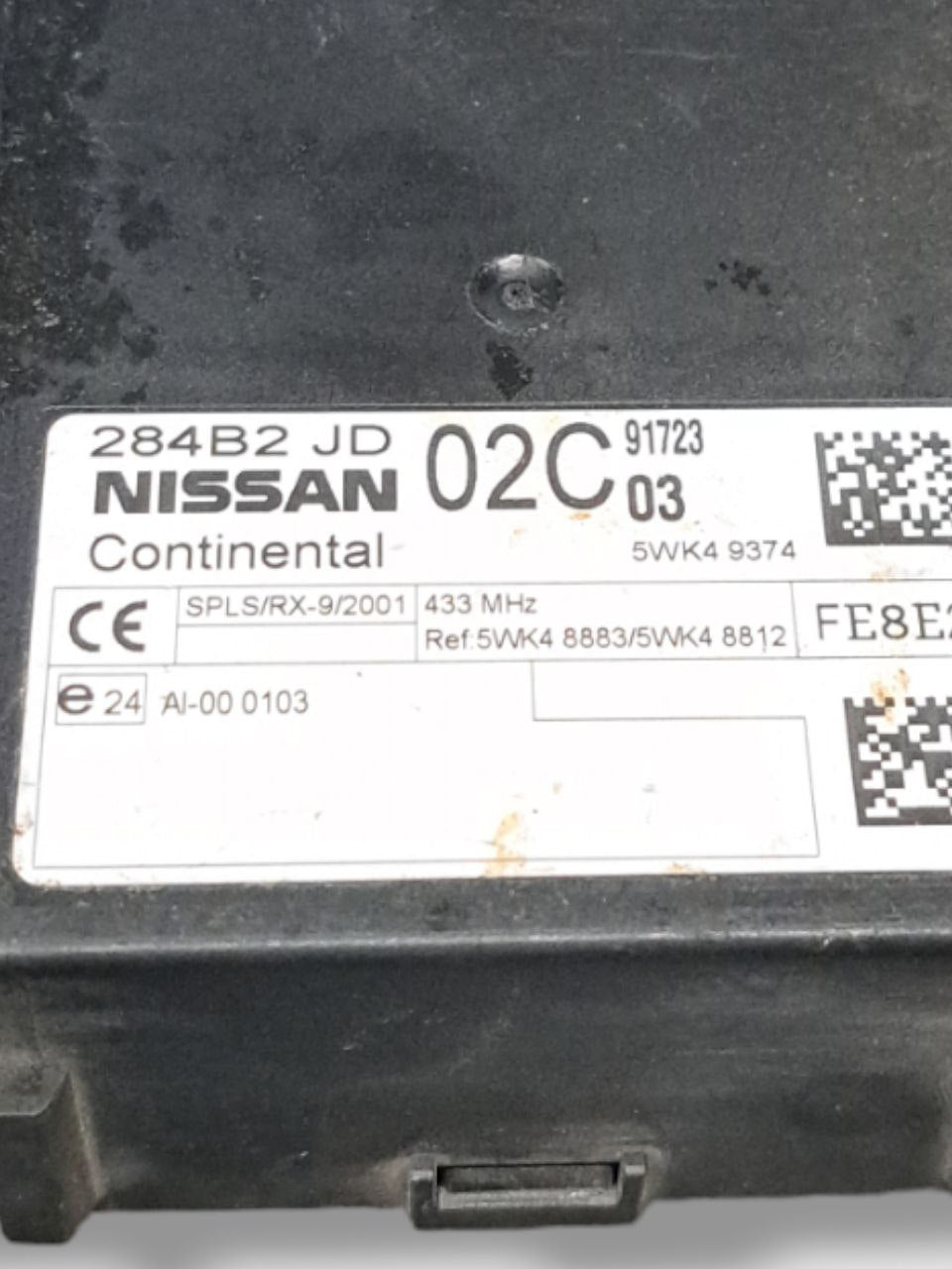 Centralina Modulo Comfort Nissan Qashqai J10 (2006 - 2014) COD:284B2JD02C - F&P CRASH SRLS - Ricambi Usati