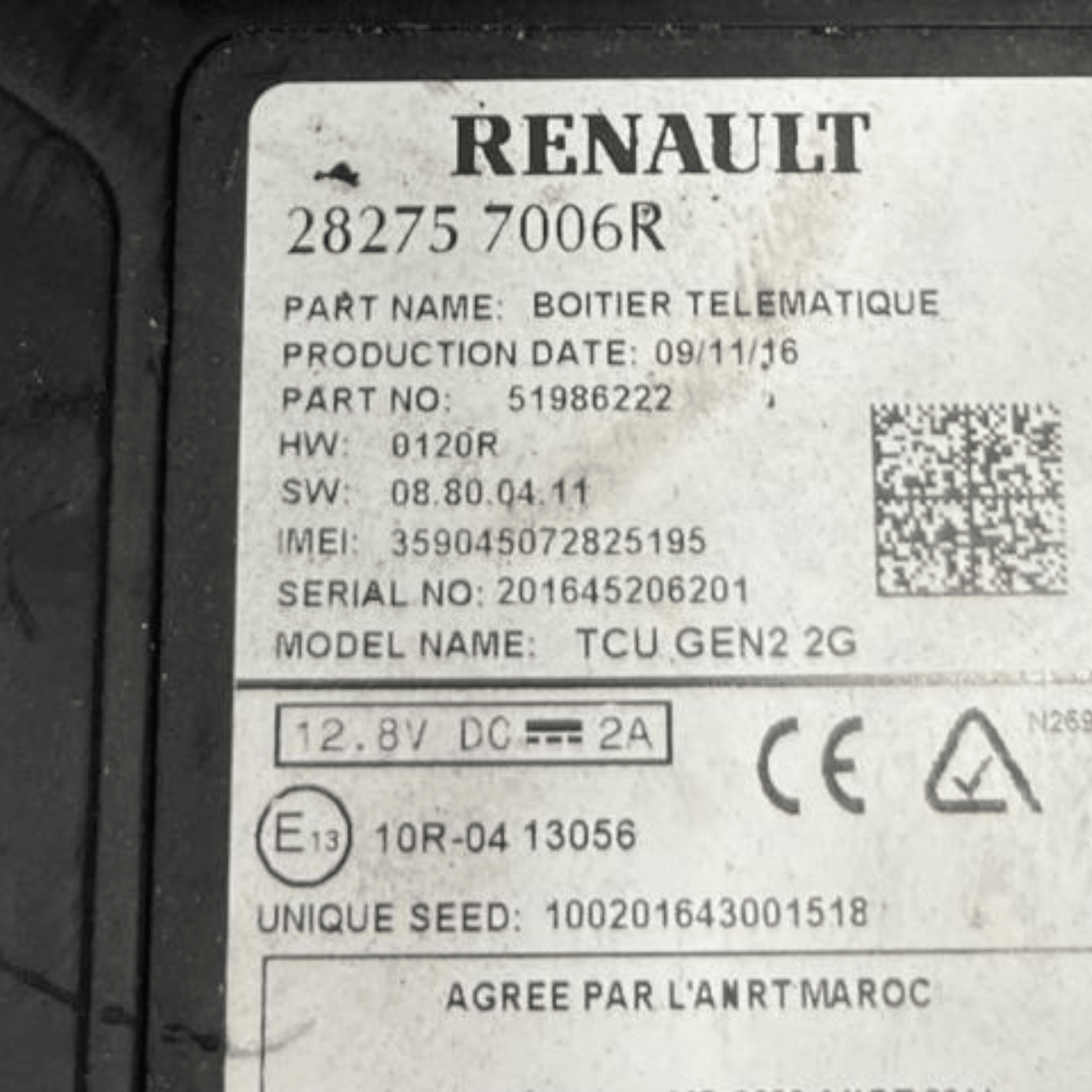 Centralina / Modulo Comfort Renault Captur I 1.5 Diesel (2013 al 2019) cod: 282757006R - F&P CRASH SRLS - Ricambi Usati