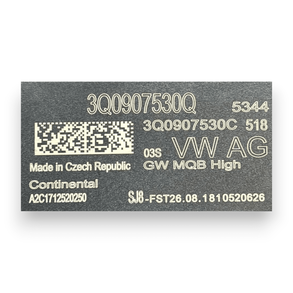 Centralina / modulo comfort volkswagen golf VII cod:3q0907530q (2012 - 2021) - F&P CRASH SRL - Ricambi Usati