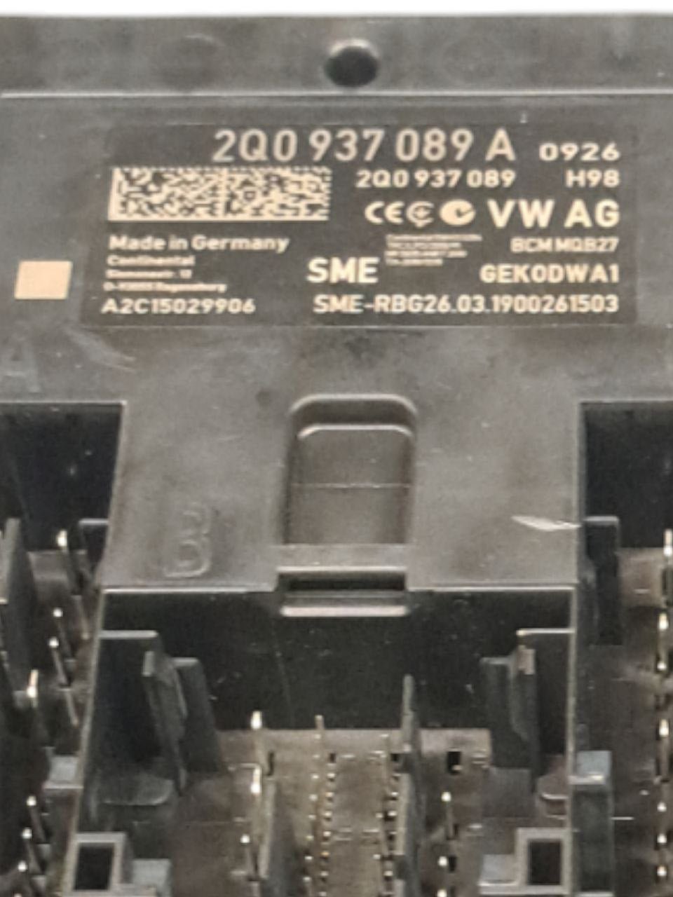 Centralina Modulo Comfort Volkswagen Polo AW1 COD:2Q0937089A (2017>) - F&P CRASH SRLS - Ricambi Usati