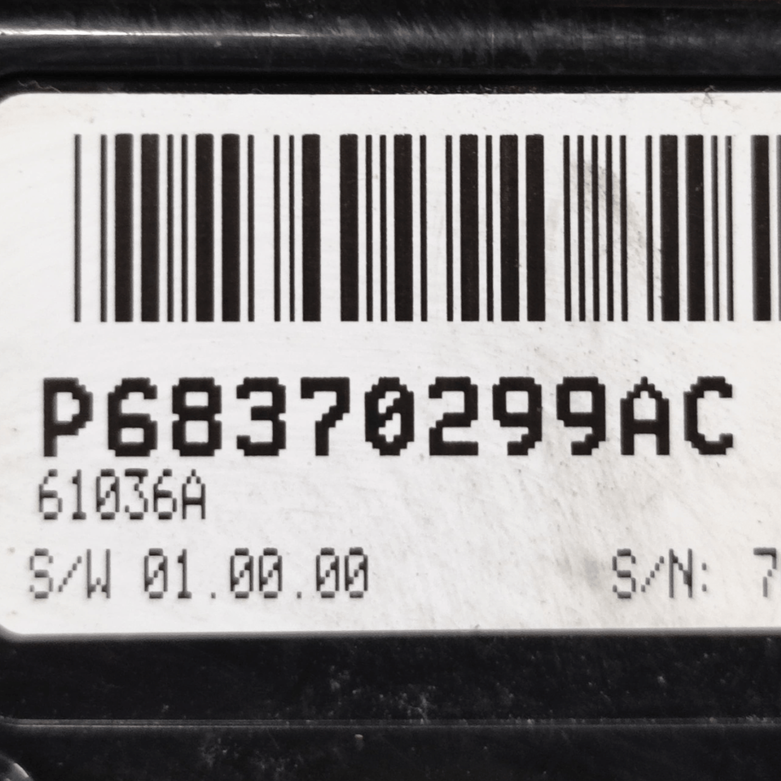 Centralina / Modulo Controllo Temperatura Jeep Cherokee COD: P68370299AC (2013 - 2023) - F&P CRASH SRLS - Ricambi Usati