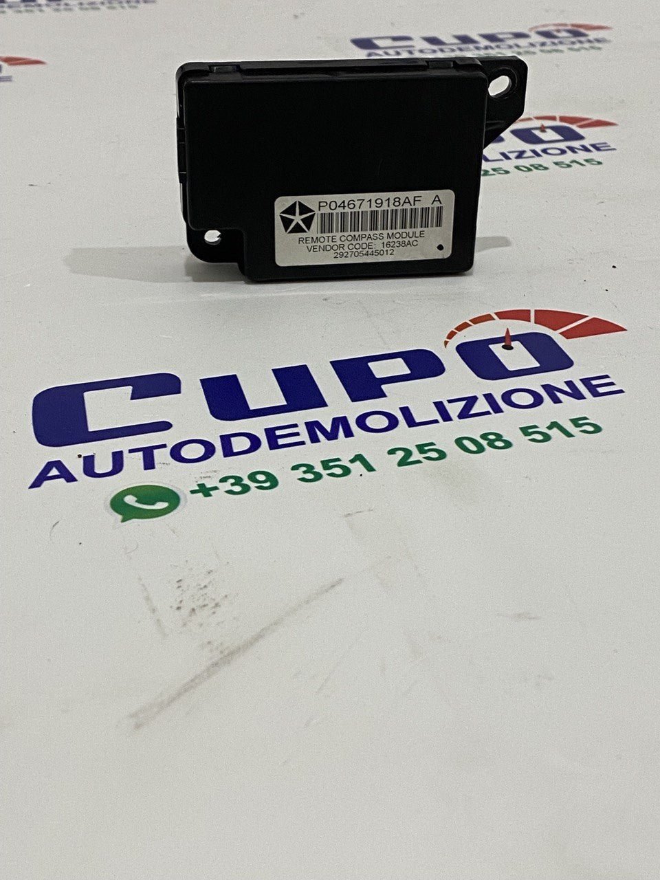 Centralina modulo di controllo dodge caliber anno 2007 a 2011 P04671918AF - F&P CRASH SRLS - Ricambi Usati