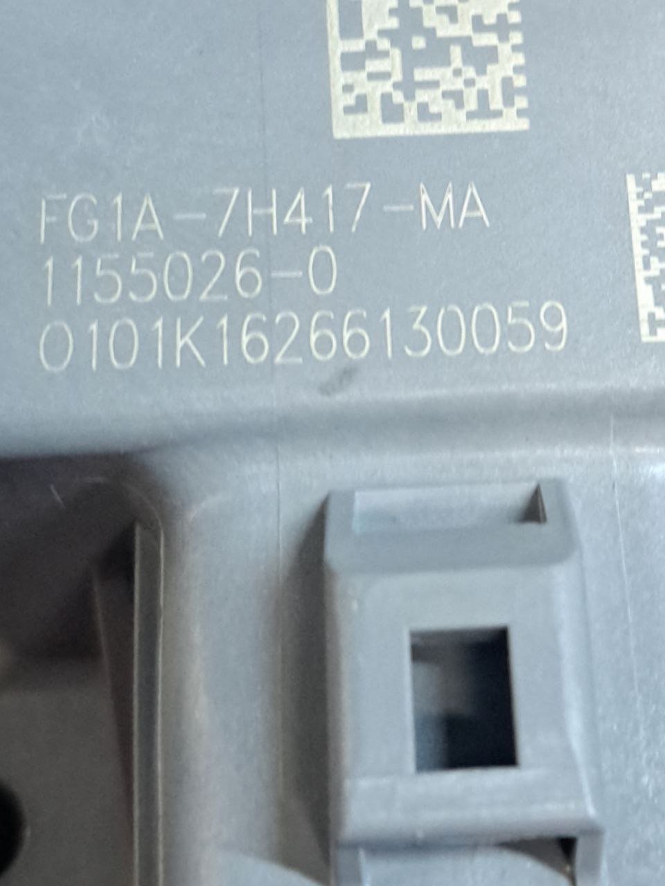 Centralina / modulo relè pompa carburante gasolio Ford Edge 2.0 Diesel (2016>) COD:FG1A-7H417-MA - F&P CRASH SRLS - Ricambi Usati