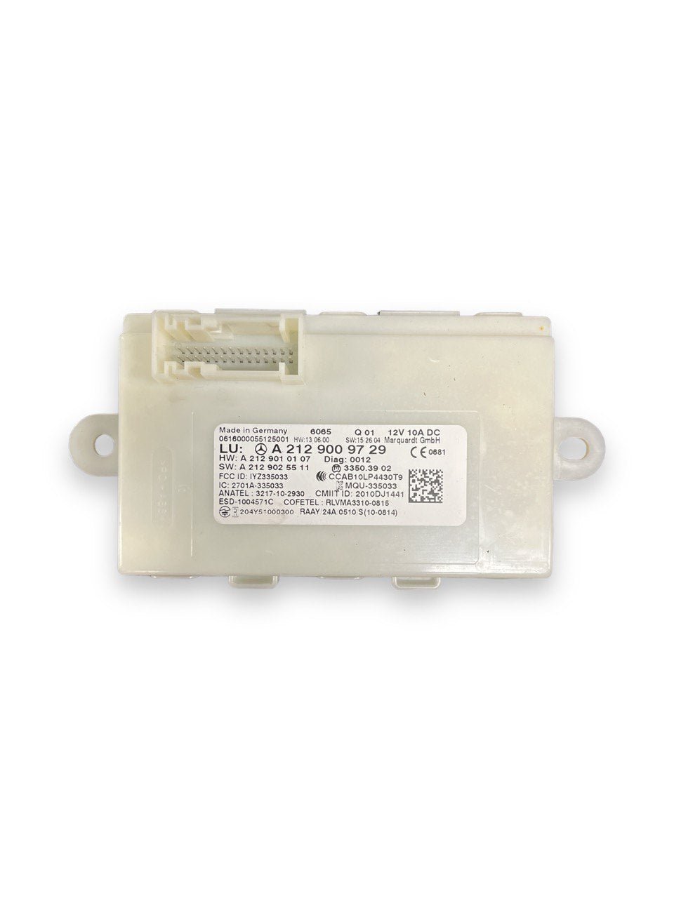 Centralina / Modulo Ricevitore Keyless Mercedes - Benz Classe B W246 (2011 al 2018) cod: A2129009729 - F&P CRASH SRLS - Ricambi Usati