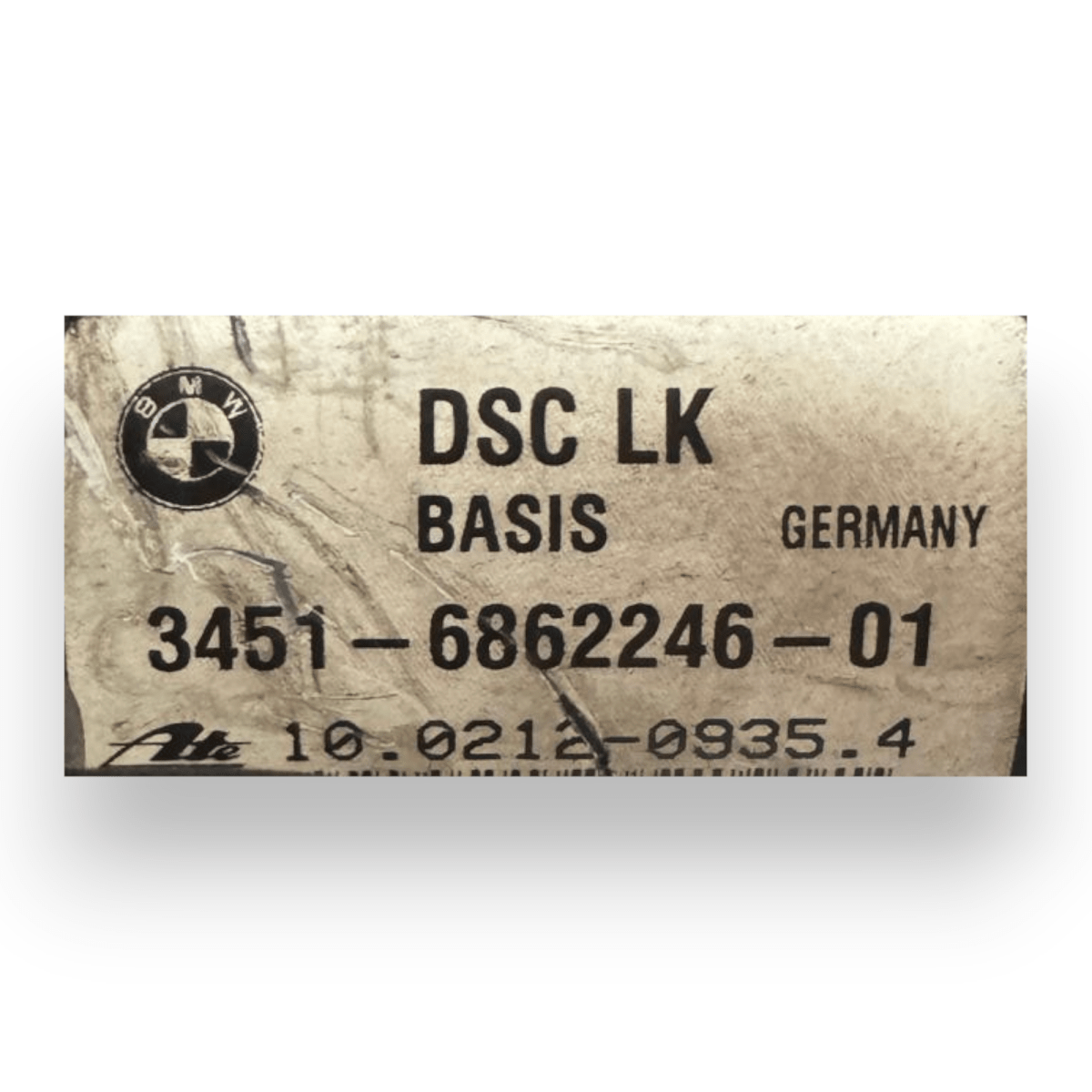 Centralina pompa abs BMW Serie 3 (F31) 2.0 diesel cod.3451 - 6862246 (2012 - 2019) - F&P CRASH SRL - Ricambi Usati