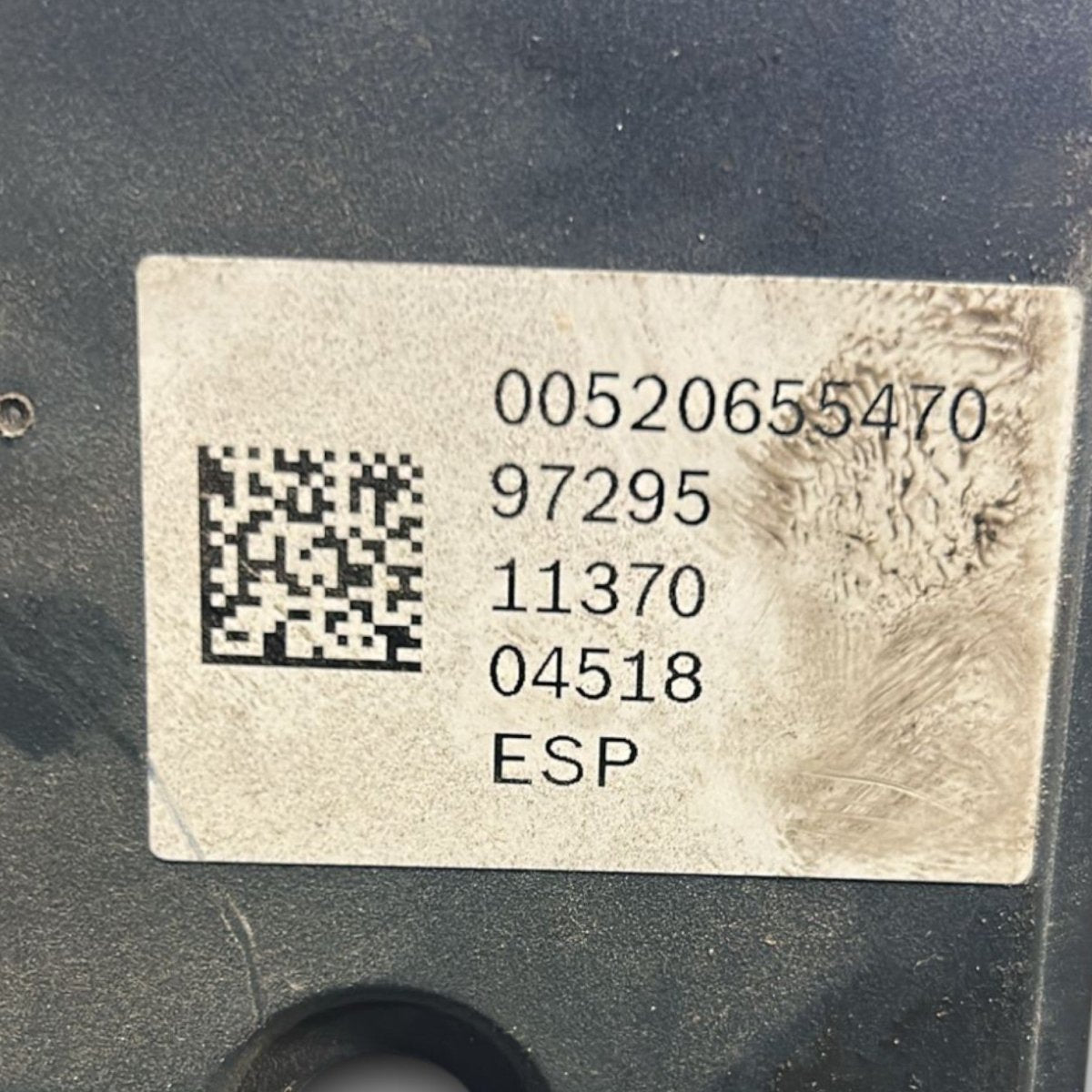 Centralina pompa abs fiat ducato 3.0 benzina / metano cod:00520655470 (2014 >) - F&P CRASH SRLS - Ricambi Usati