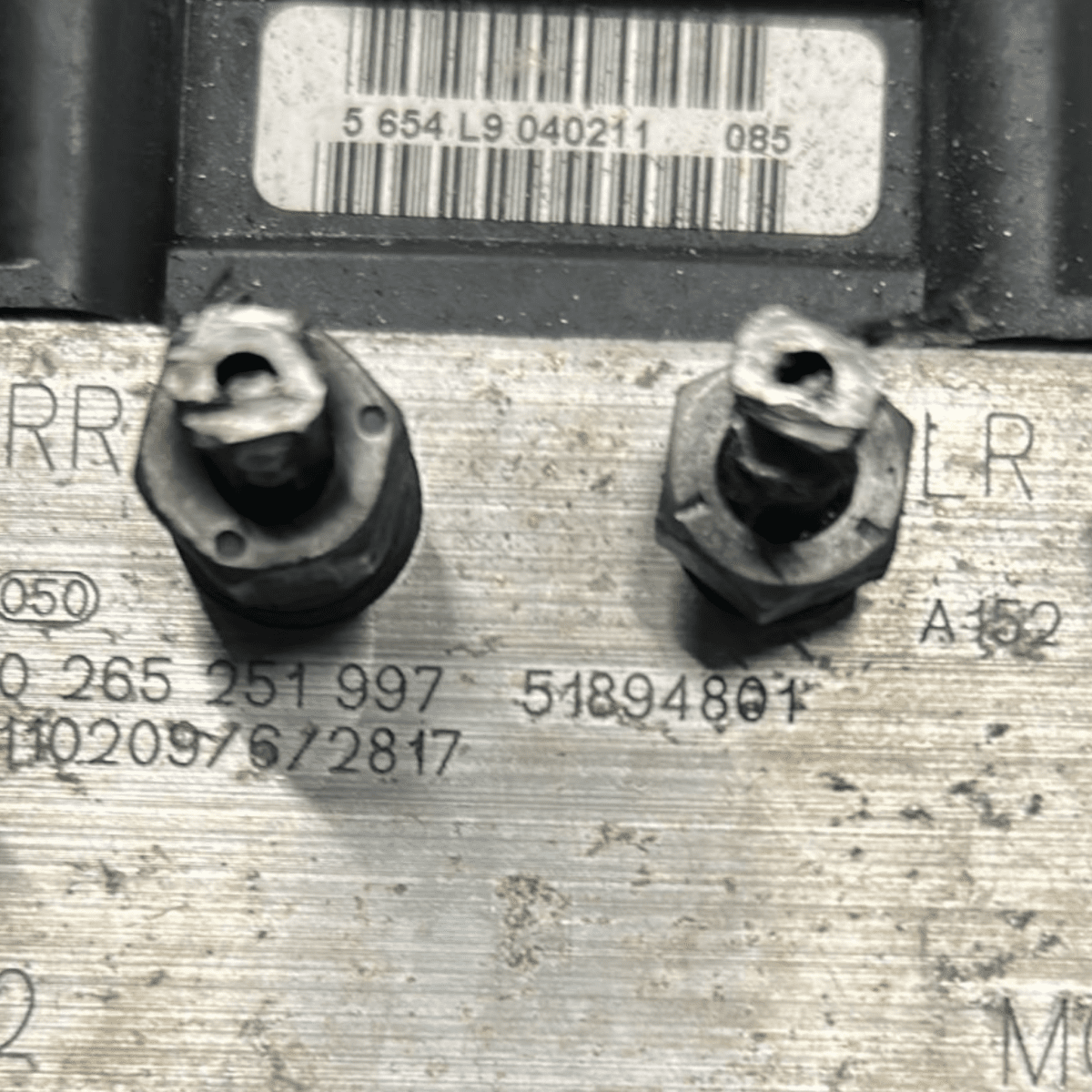 ABS pump control unit fiat grande punto 1.3 diesel code:51894801 (2005 > 2012) - F&P CRASH SRL - Used Parts