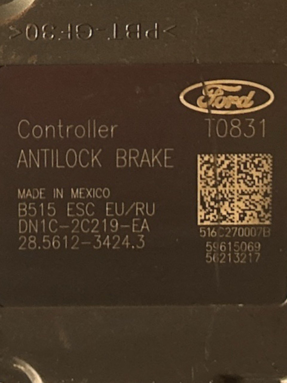 Centralina / Pompa ABS Ford EcoSport 1.5 Benzina (2012 > ) cod.59615069 - F&P CRASH SRLS - Ricambi Usati