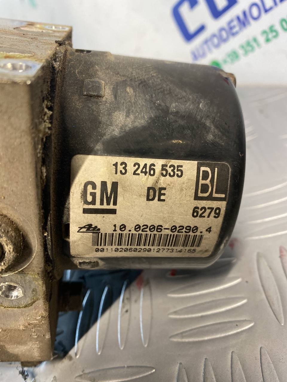 Centralina pompa abs Opel astra h (2007) cod:13246535 - F&P CRASH SRLS - Ricambi Usati