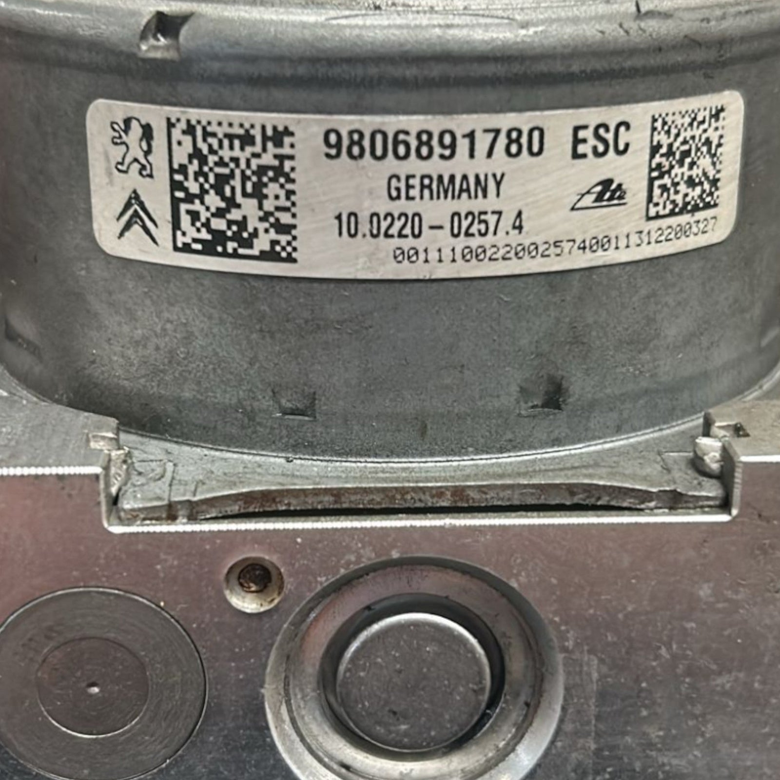Centralina Pompa Abs Peugeot 208 1.0 Benzina (2013 > 2018) cod:10.0915 - 1178.3 - F&P CRASH SRLS - Ricambi Usati
