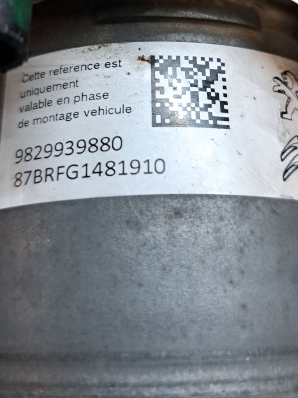 Centralina Pompa ABS Peugeot Partner 1.6D (2012) COD:9829939880-0265290598 - F&P CRASH SRLS - Ricambi Usati