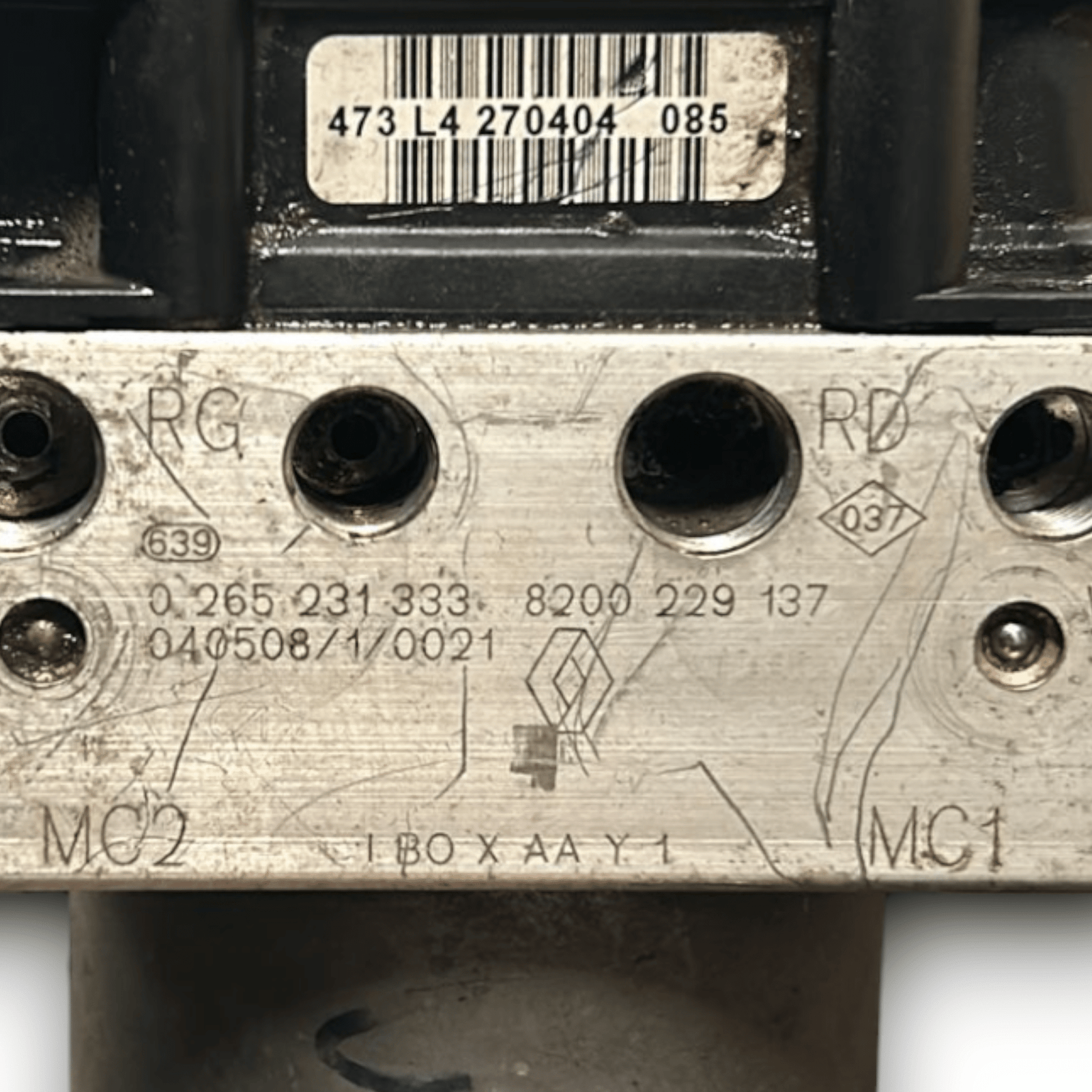 Centralina Pompa Abs Renault Clio 1.5 Diesel (1998 > 2012) cod:0265800335 - F&P CRASH SRLS - Ricambi Usati