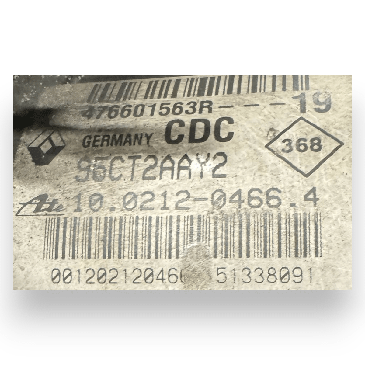 Centralina pompa abs Renault Scénic III 1.5 diesel cod.476601563R (2009 - 2016) - F&P CRASH SRL - Ricambi Usati