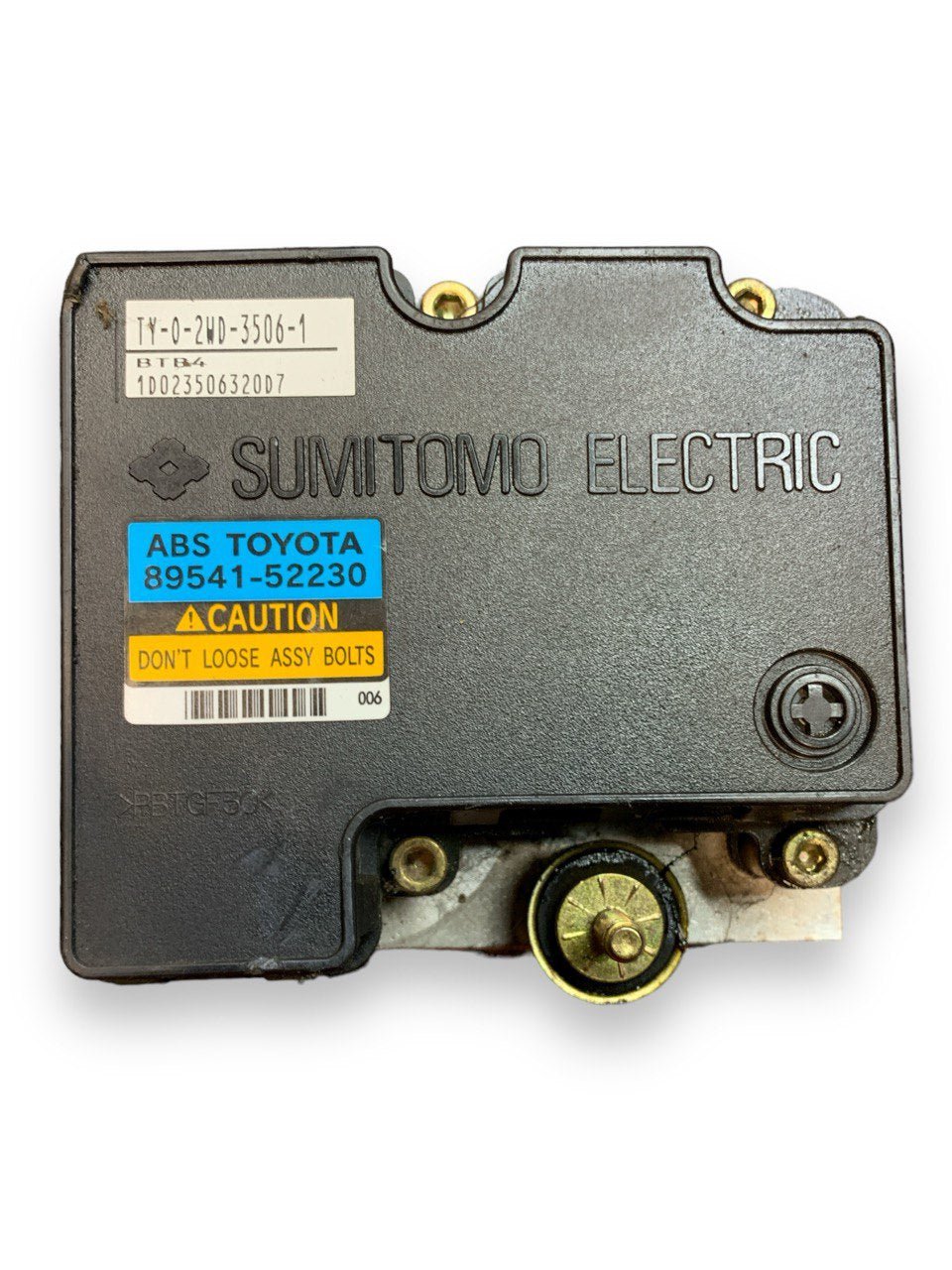 Centralina Pompa ABS Toyota Yaris 1.3 Benzina / Gpl (2003) cod.8954152230 - TY02WD35061 - F&P CRASH SRLS - Ricambi Usati