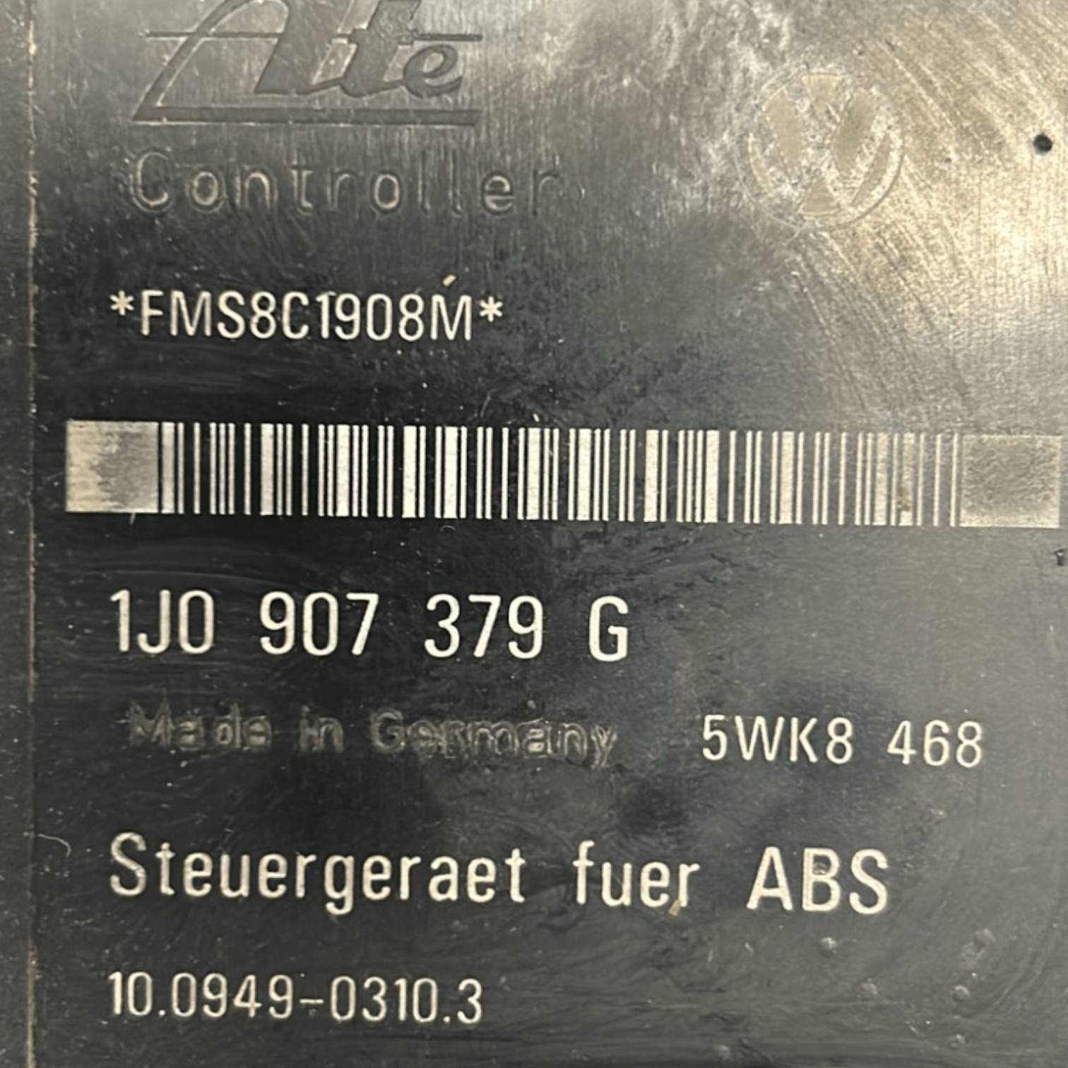 Centralina Pompa Abs Volkswagen Golf IV 1.9 Diesel cod:1J0907379G (1997 > 2004) - F&P CRASH SRLS - Ricambi Usati