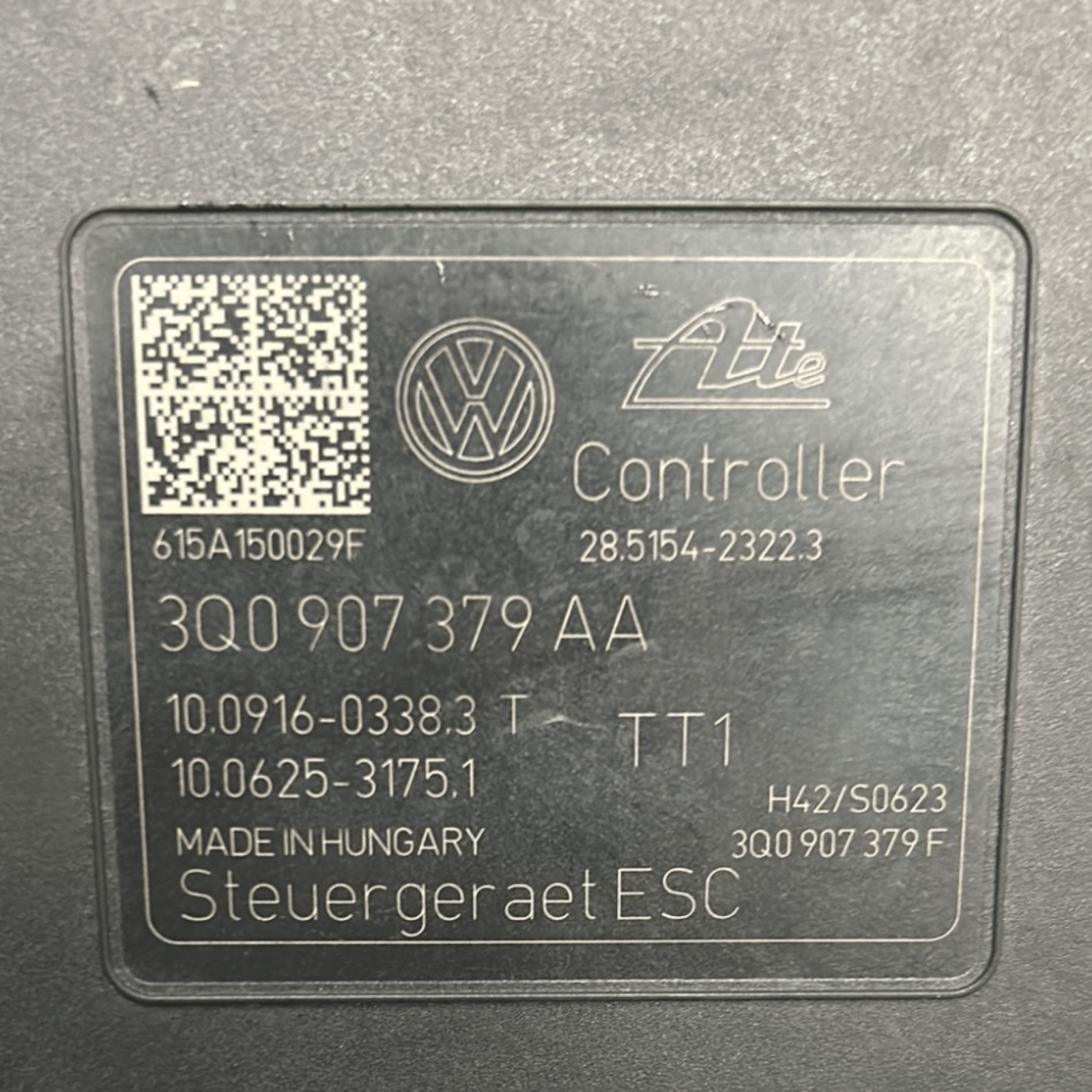 Centralina Pompa Abs Volkswagen Golf VII 1.6 Diesel cod:3Q0907379AA 2012 > - F&P CRASH SRLS - Ricambi Usati