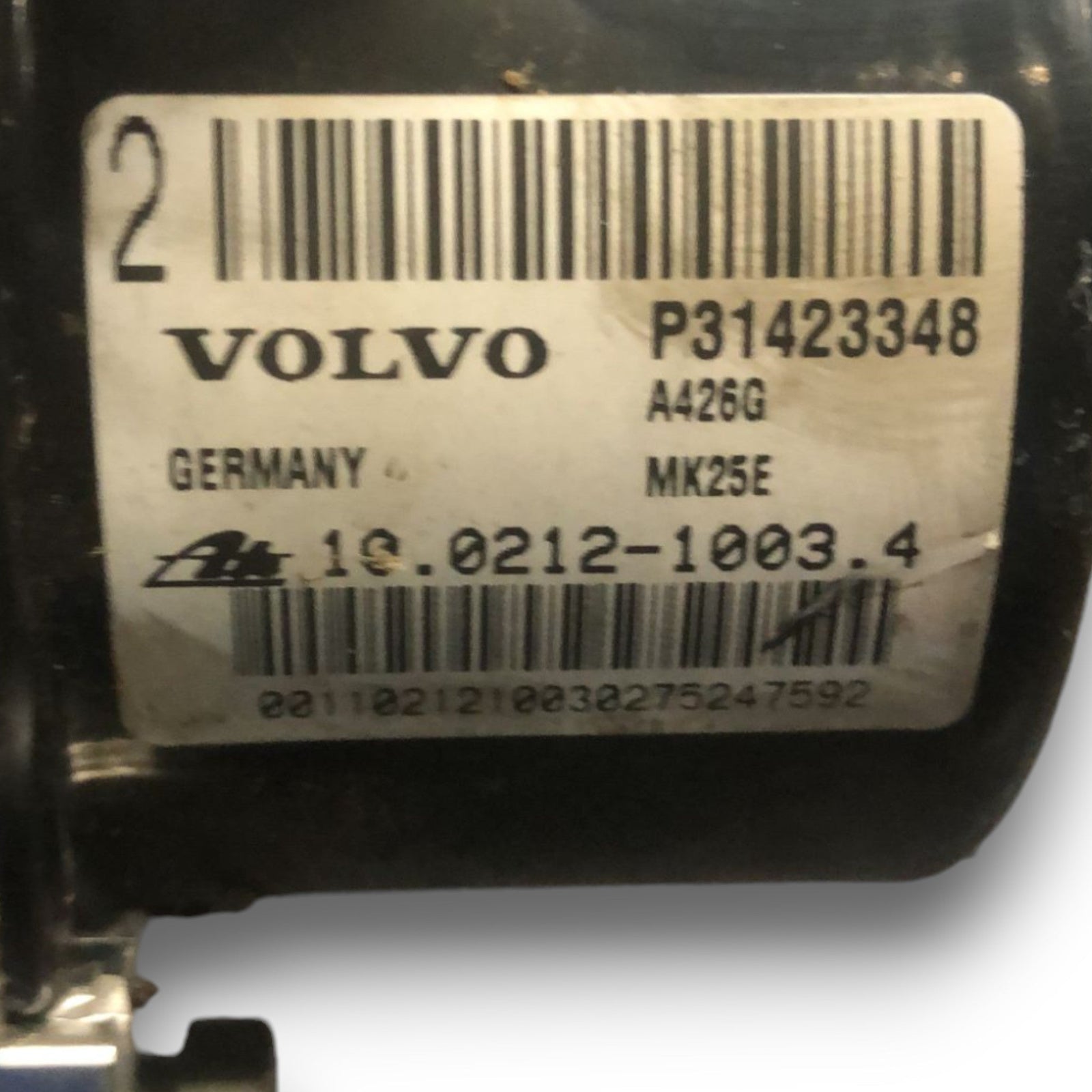 Centralina Pompa Abs Volvo V60 1.6 Diesel (2010 > 2018) cod:100926 - 04183 - F&P CRASH SRLS - Ricambi Usati