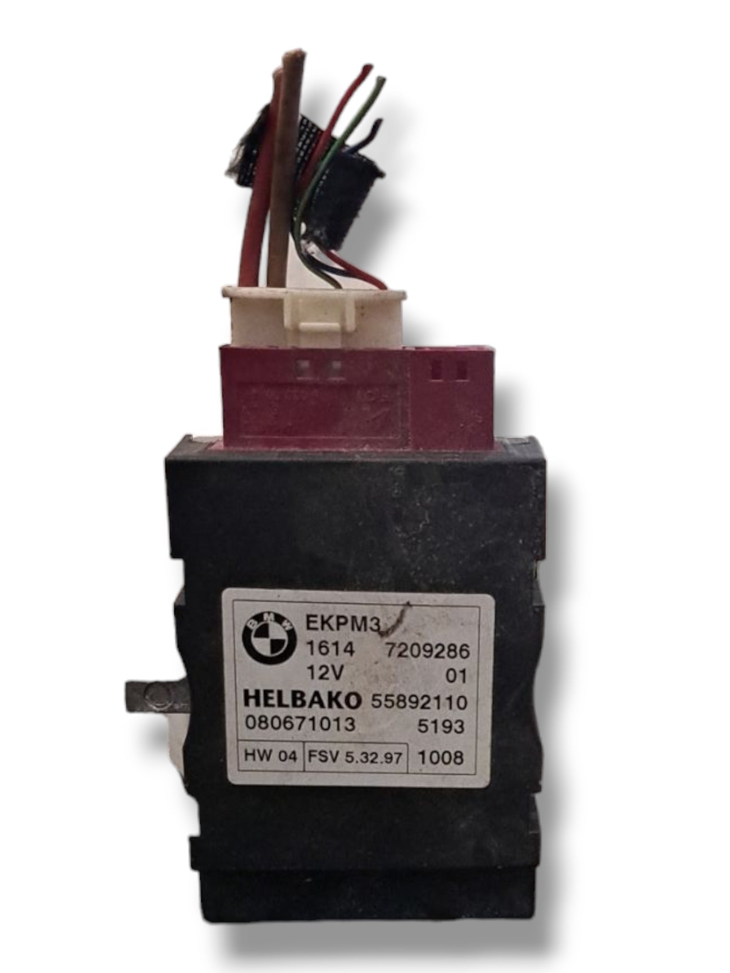 Centralina pompa carburante ECU BMW serie 3 E90 COD:7209286 - F&P CRASH SRLS - Ricambi Usati