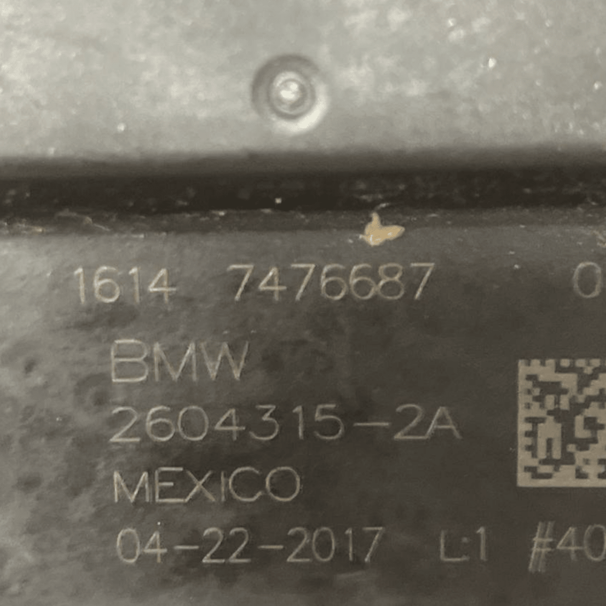 Centralina Pompa Carburante / Iniezione Bmw Serie 1 F20 2.0 Benzina (2011 al 2019) cod: 2604315 - 2A - F&P CRASH SRL - Ricambi Usati