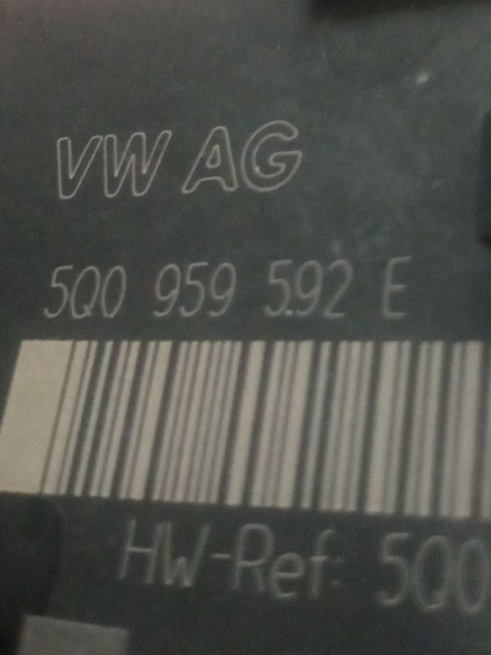 Centralina porta anteriore destra (dx) Audi A3 8V (2012 - 2020) COD:5Q0959592E - F&P CRASH SRLS - Ricambi Usati