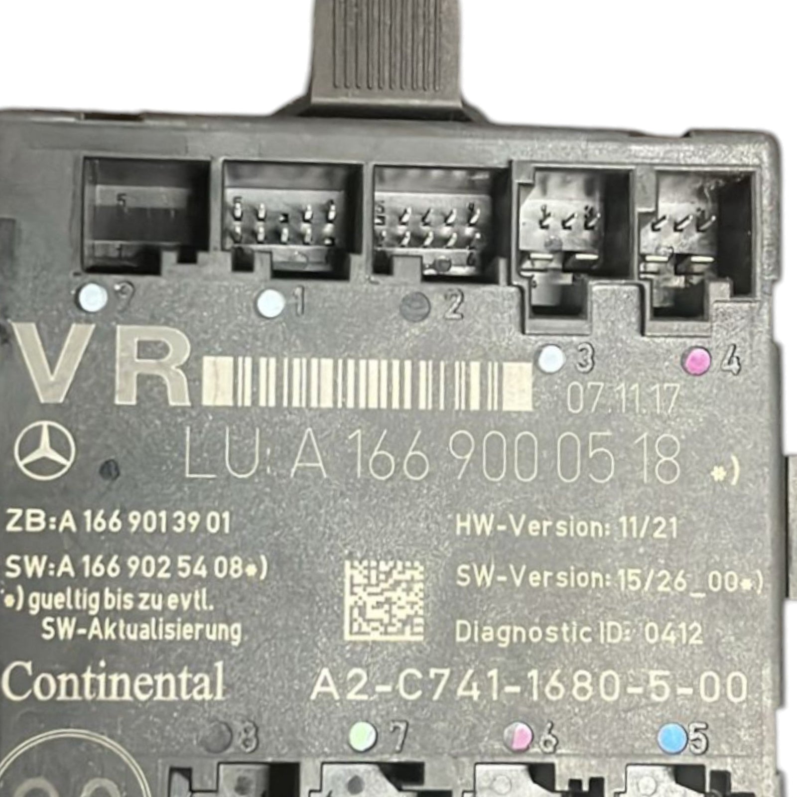 Centralina Porta Anteriore Destra Mercedes Benz CLA (W117) cod:A1669000518 (2013 >2019) - F&P CRASH SRLS - Ricambi Usati