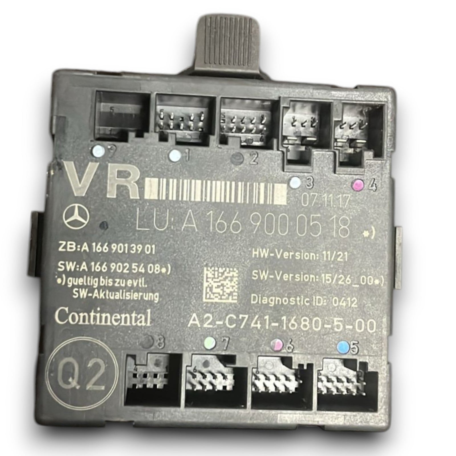Centralina Porta Anteriore Destra Mercedes Benz CLA (W117) cod:A1669000518 (2013 >2019) - F&P CRASH SRLS - Ricambi Usati