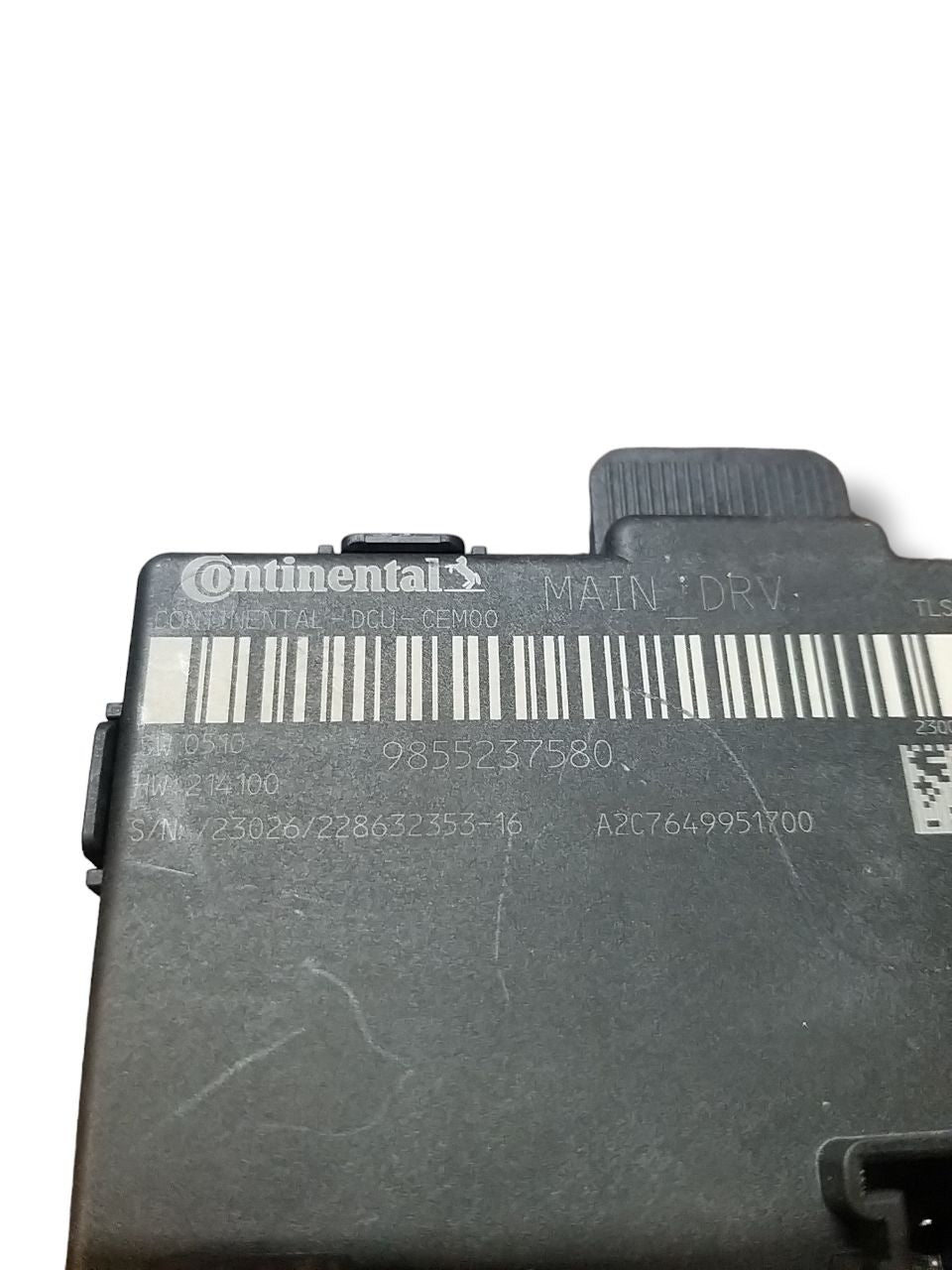 Centralina Porta Anteriore Sinistra Peugeot 308 ( 2020 > ) Cod : 9855237580 - F&P CRASH SRLS - Ricambi Usati