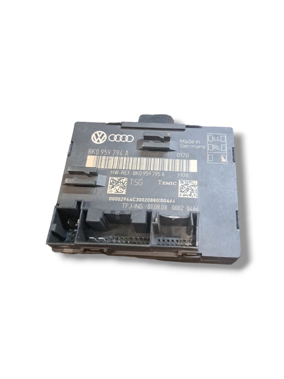 Centralina porta Posteriore destra Audi A4 B8 (2007 - 2015) COD:8K0959794A - F&P CRASH SRLS - Ricambi Usati